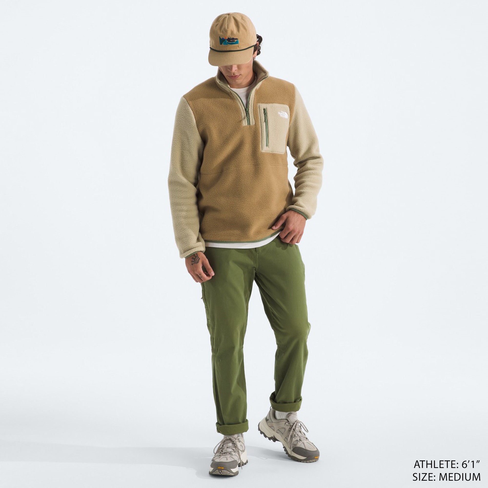 The North Face Men's Yumiori 1/4 Zip Jacket product image
