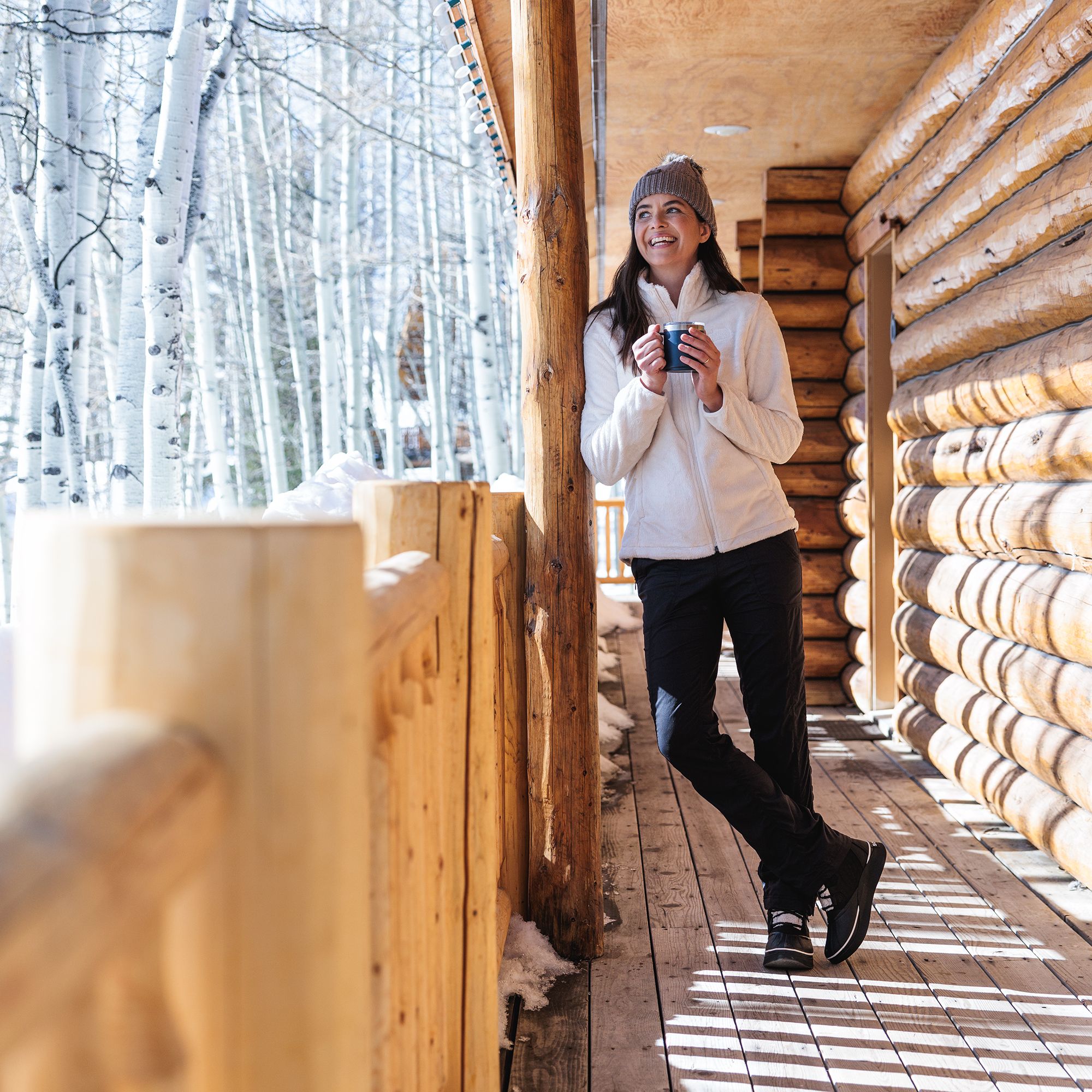The North Face Women's Oh Mega Fur Pom Beanie product image