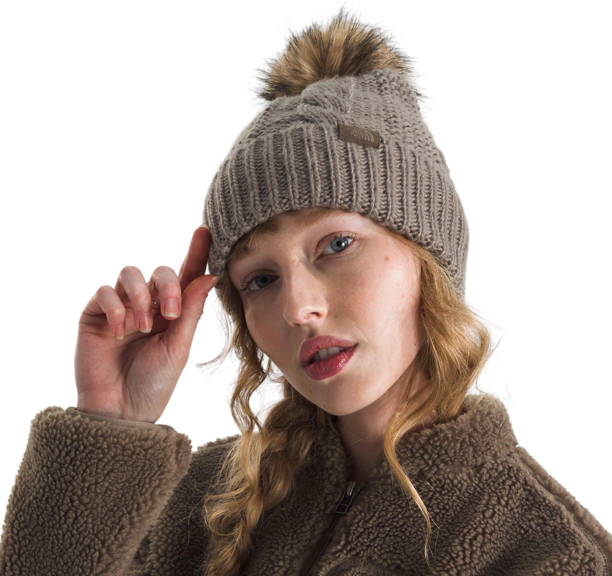 The North Face Women's Oh Mega Fur Pom Beanie product image
