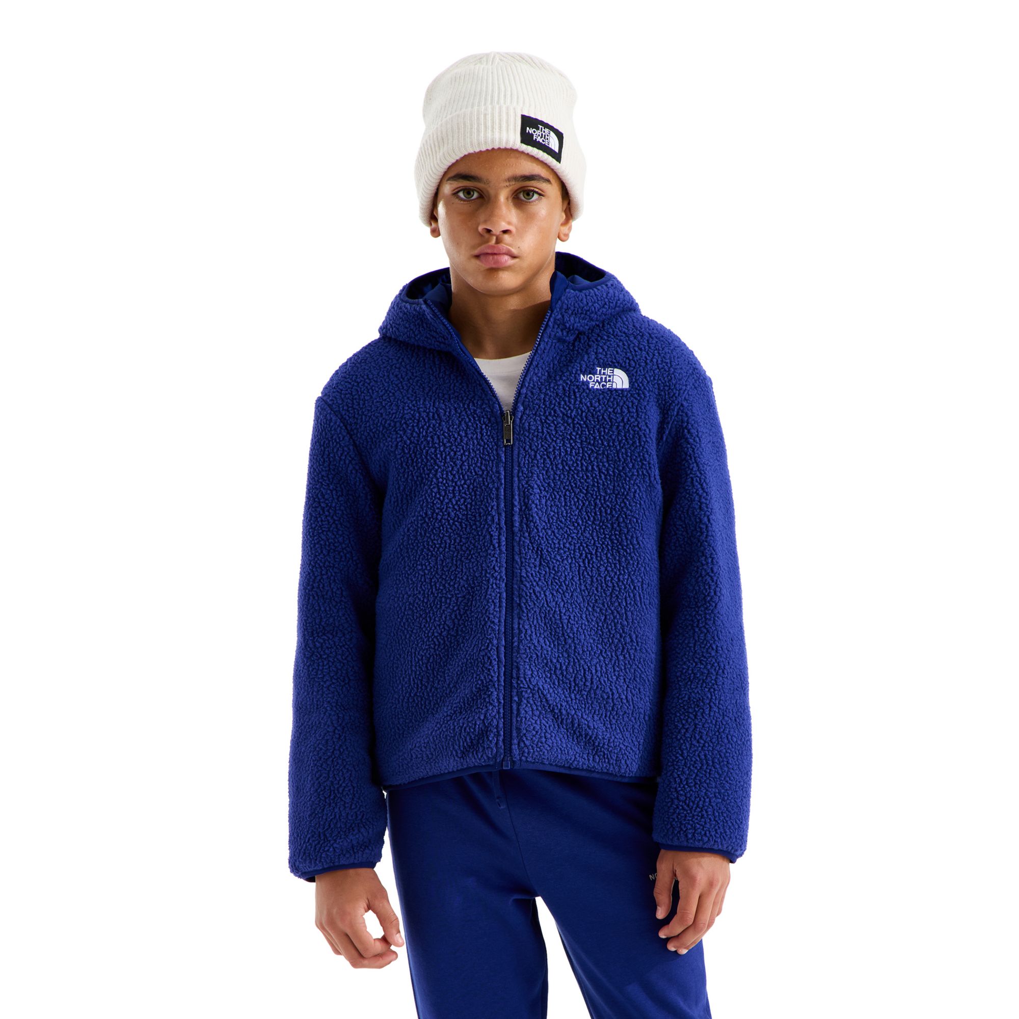 The North Face Boys' Reversible Shasta Hooded Full-Zip Jacket product image