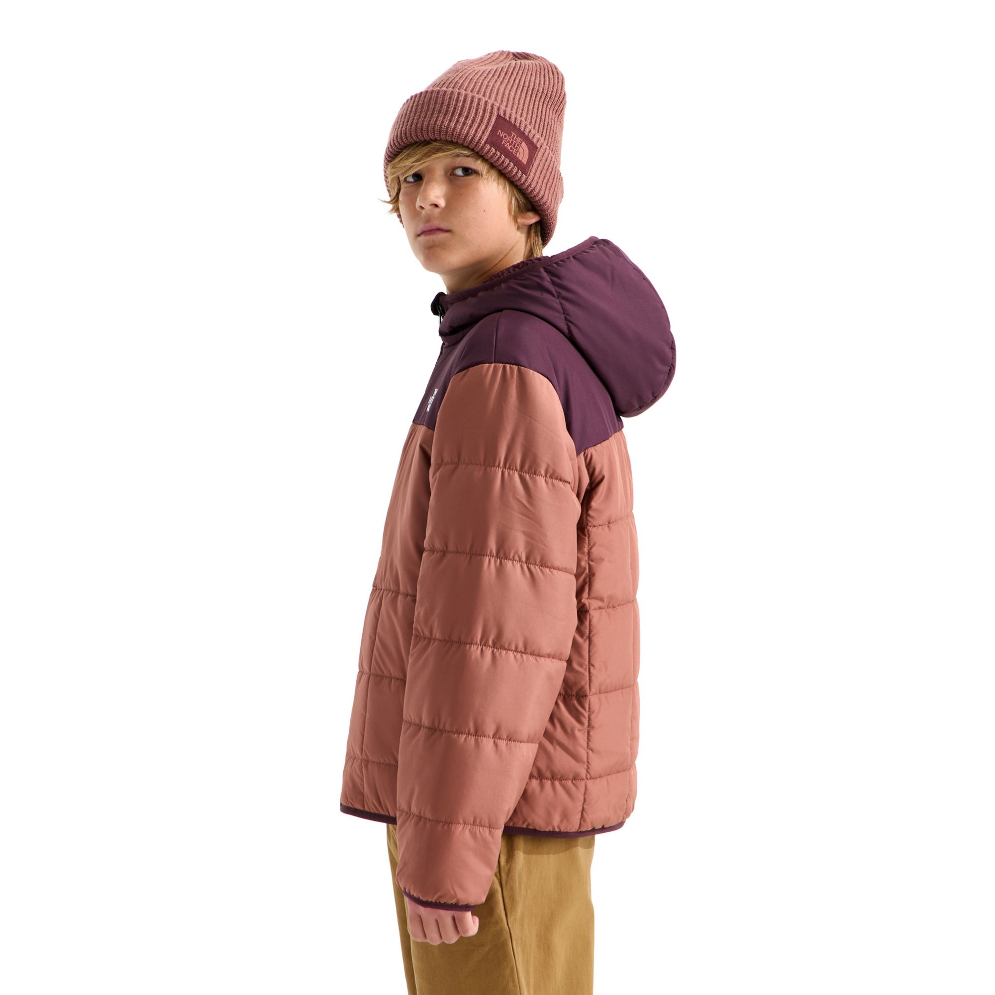 The North Face Boys' Reversible Shasta Hooded Full-Zip Jacket product image