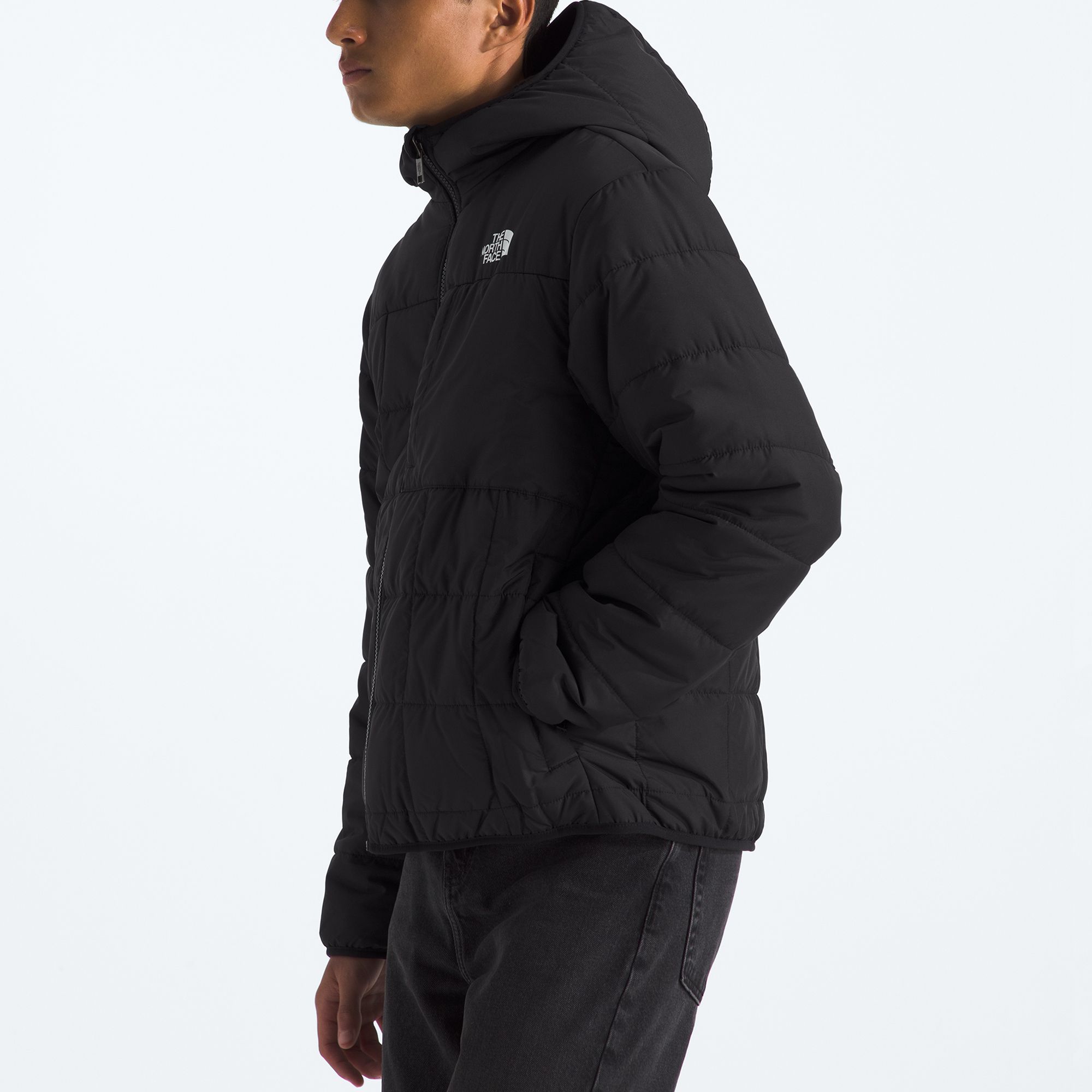 The North Face Boys' Reversible Shasta Hooded Full-Zip Jacket product image