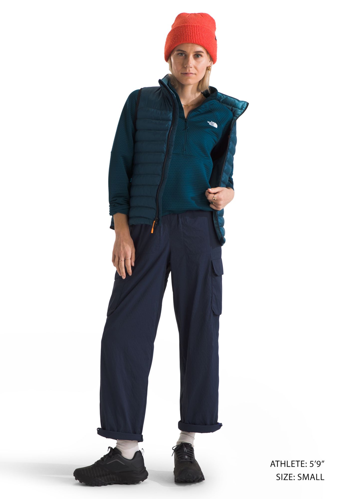 The North Face Women's Dotknit Thermal 1/4 Zip Pullover Fleece