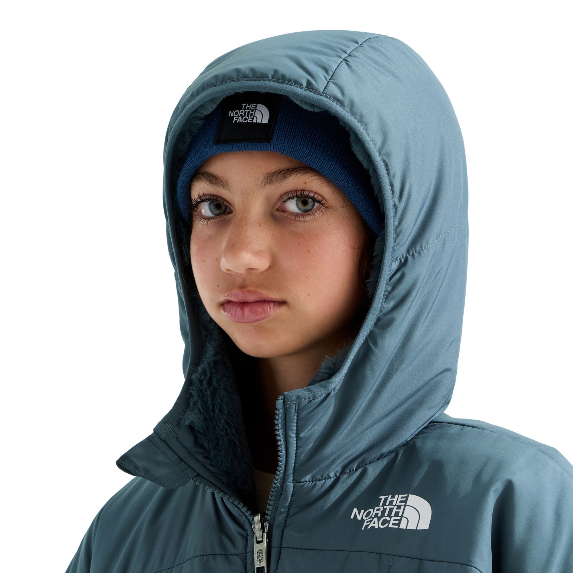 The North Face Girls' Reversible Shasta Short Parka product image