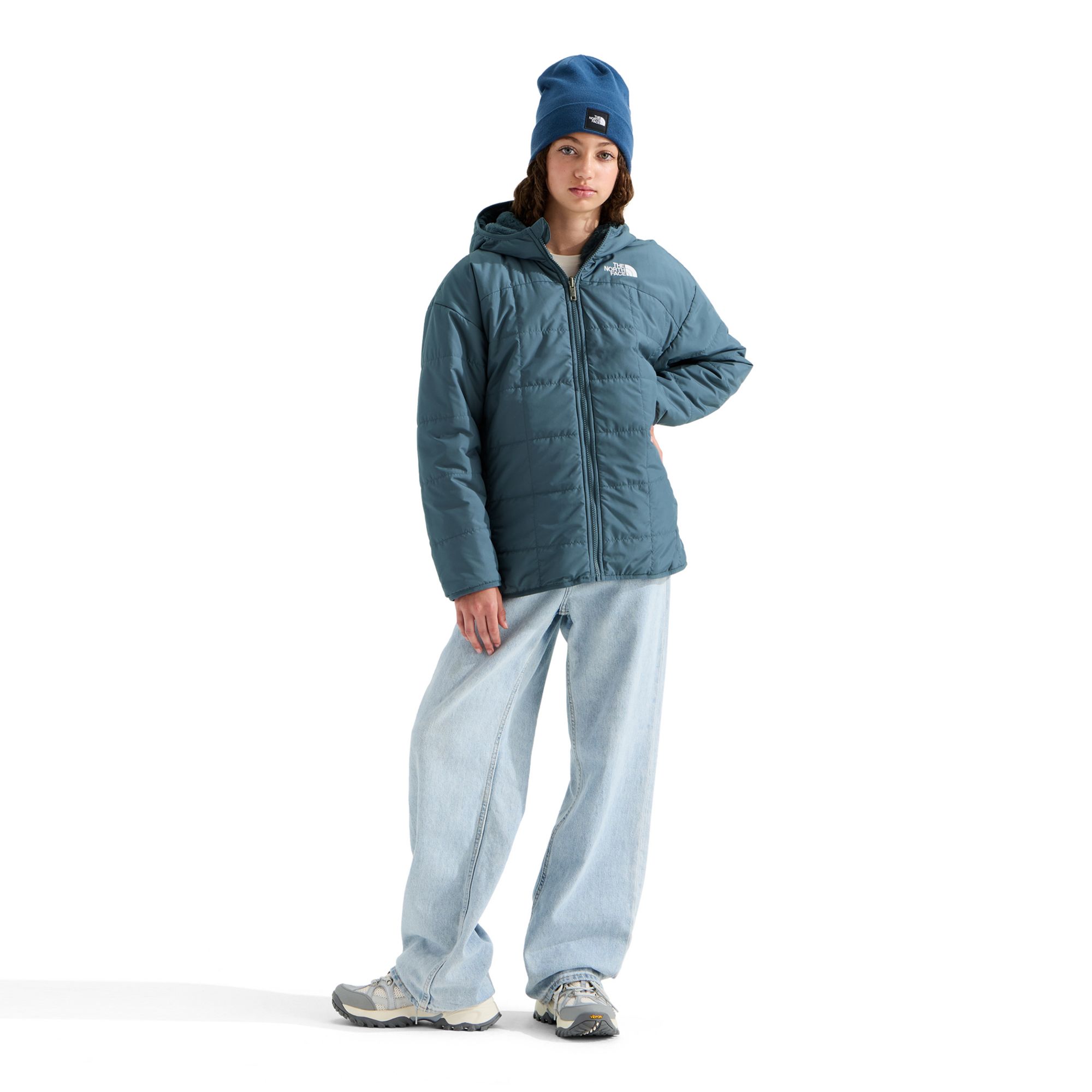 The North Face Girls' Reversible Shasta Short Parka product image