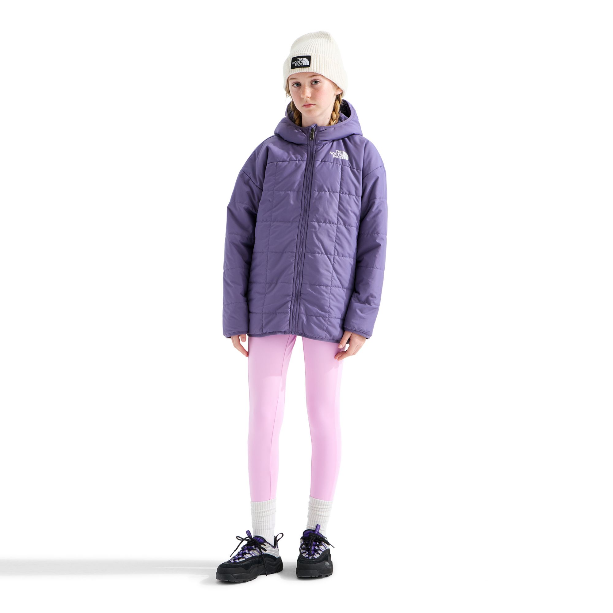 The North Face Girls' Reversible Shasta Short Parka product image