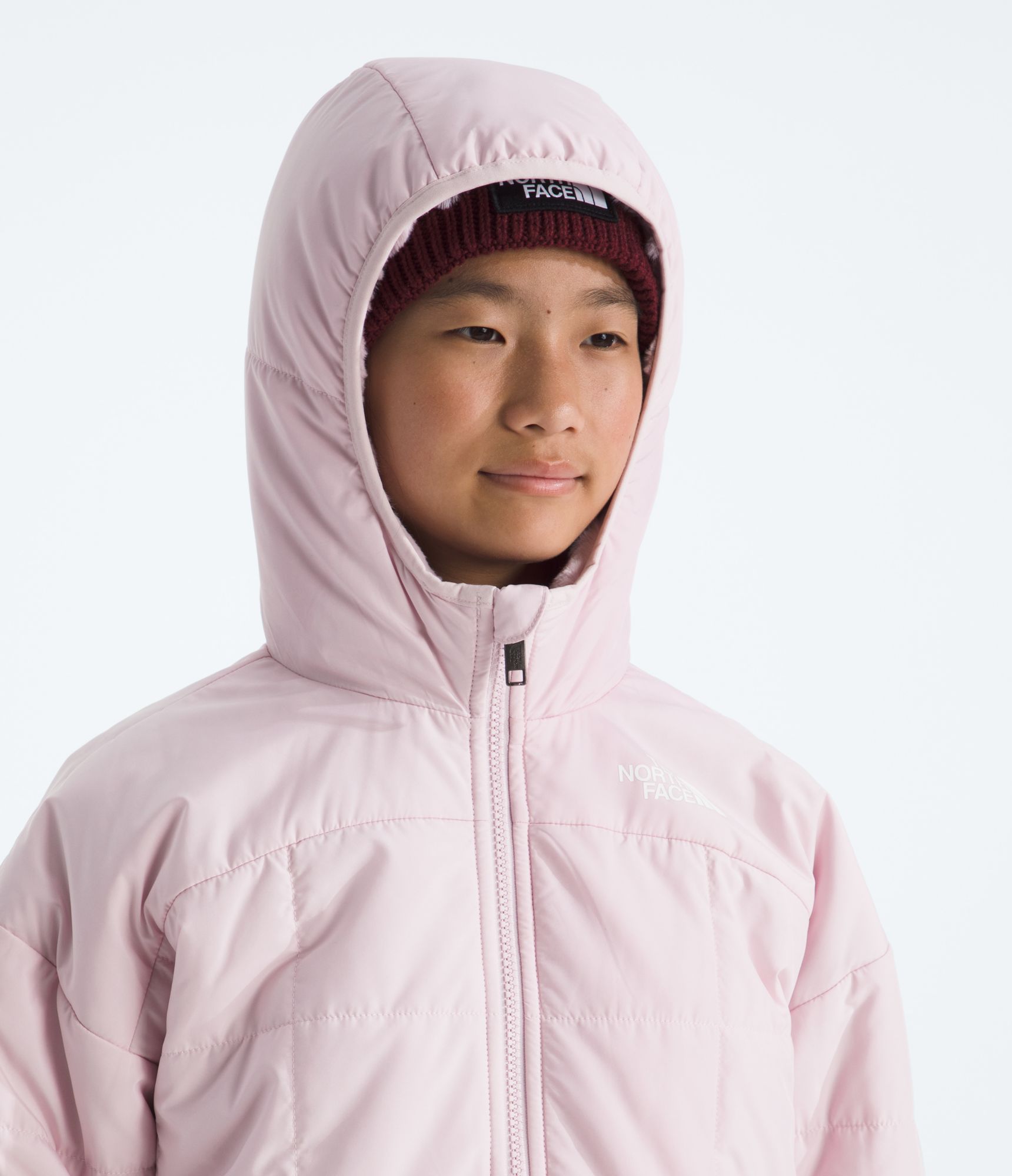 The North Face Girls' Reversible Shasta Short Parka product image
