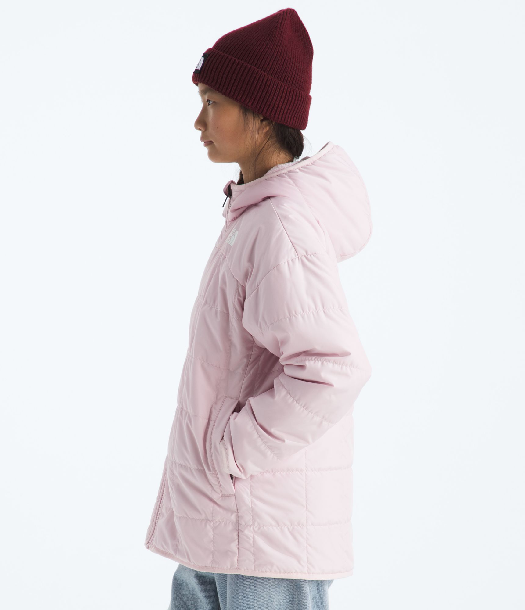 The North Face Girls' Reversible Shasta Short Parka product image