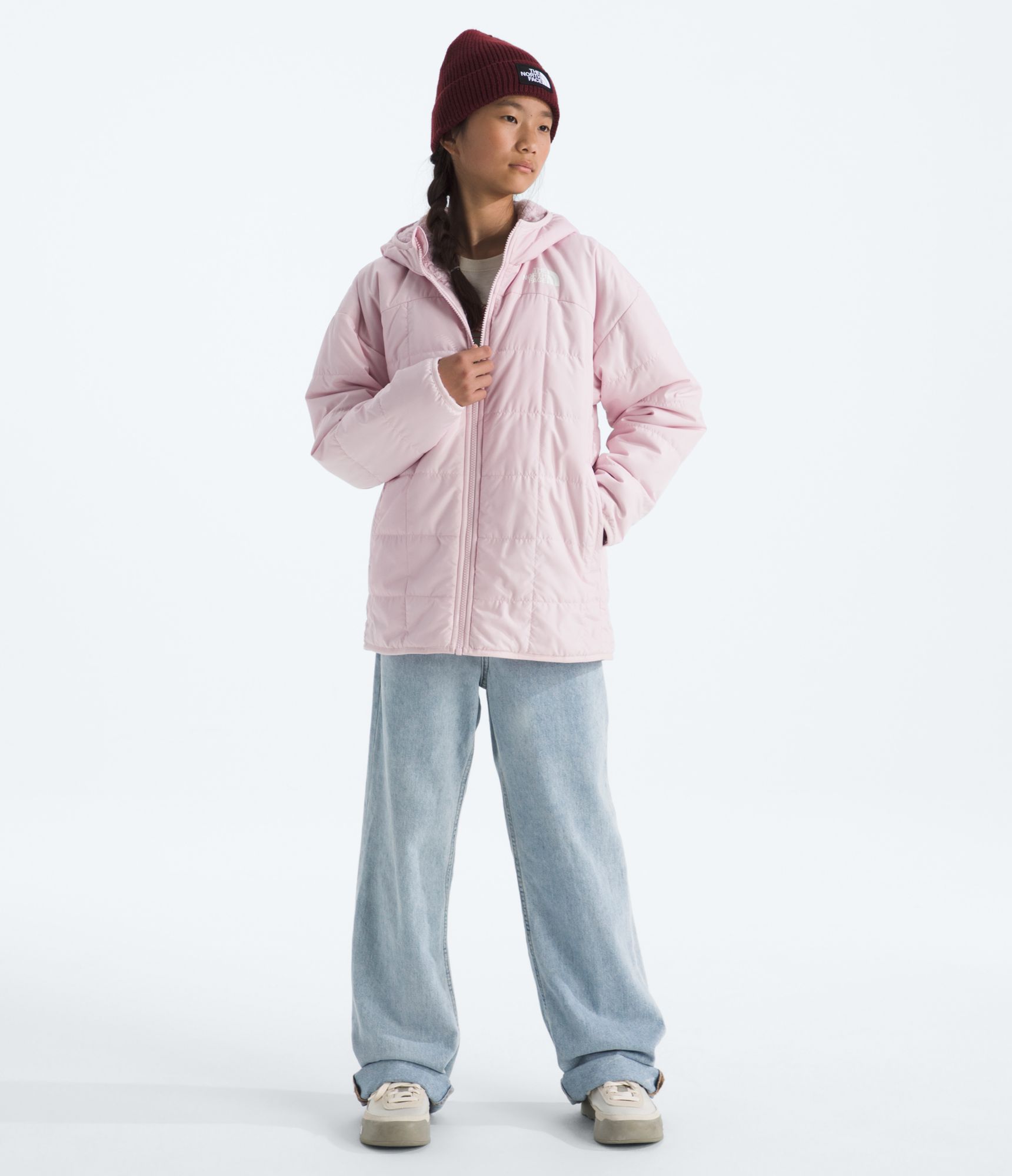 The North Face Girls' Reversible Shasta Short Parka product image
