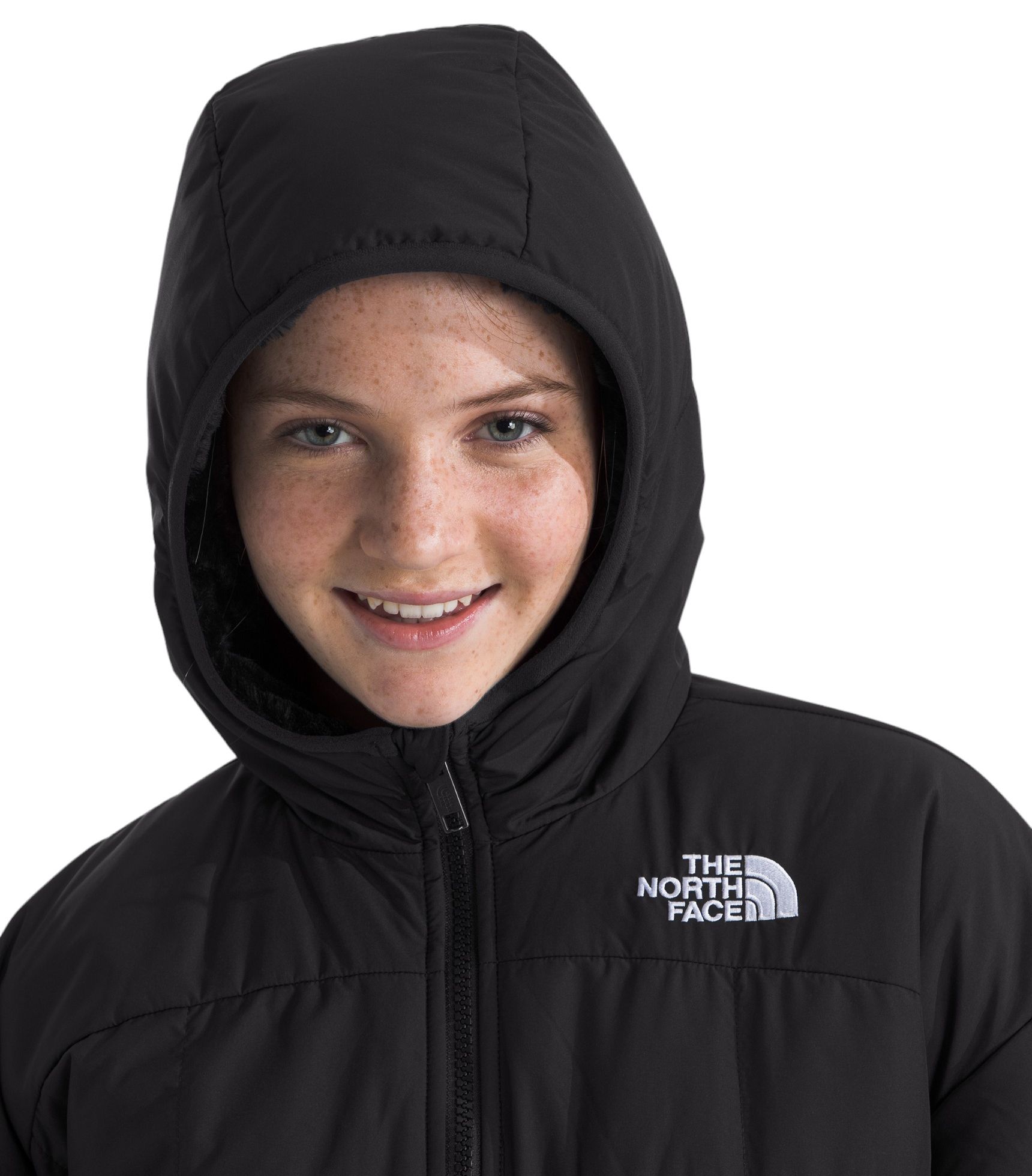 The North Face Girls' Reversible Shasta Short Parka product image