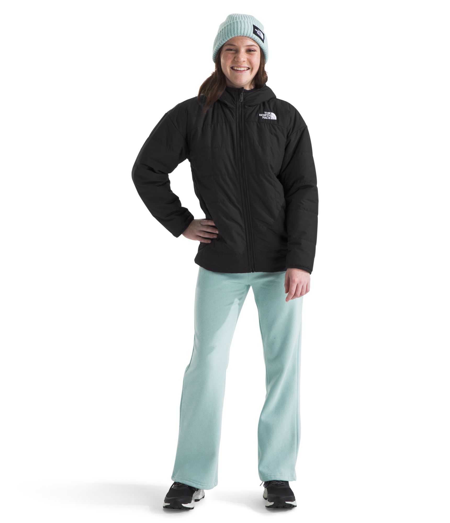 The North Face Girls' Reversible Shasta Short Parka product image
