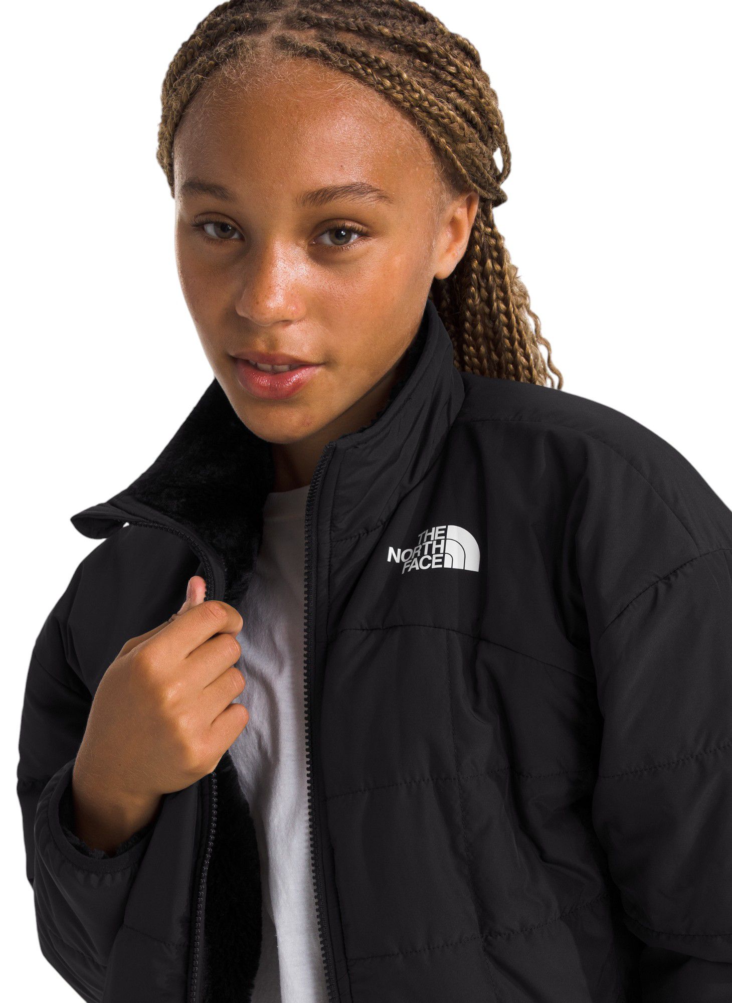 The North Face Girls' Reversible Shasta Full-Zip Jacket product image