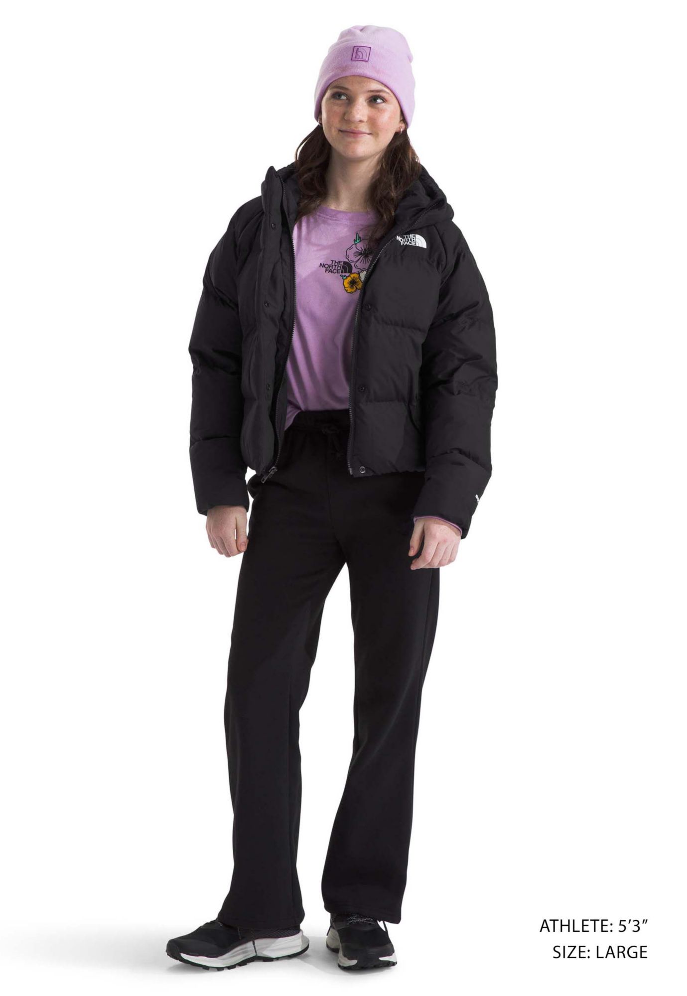 The North Face Girls' North Down Hooded Jacket