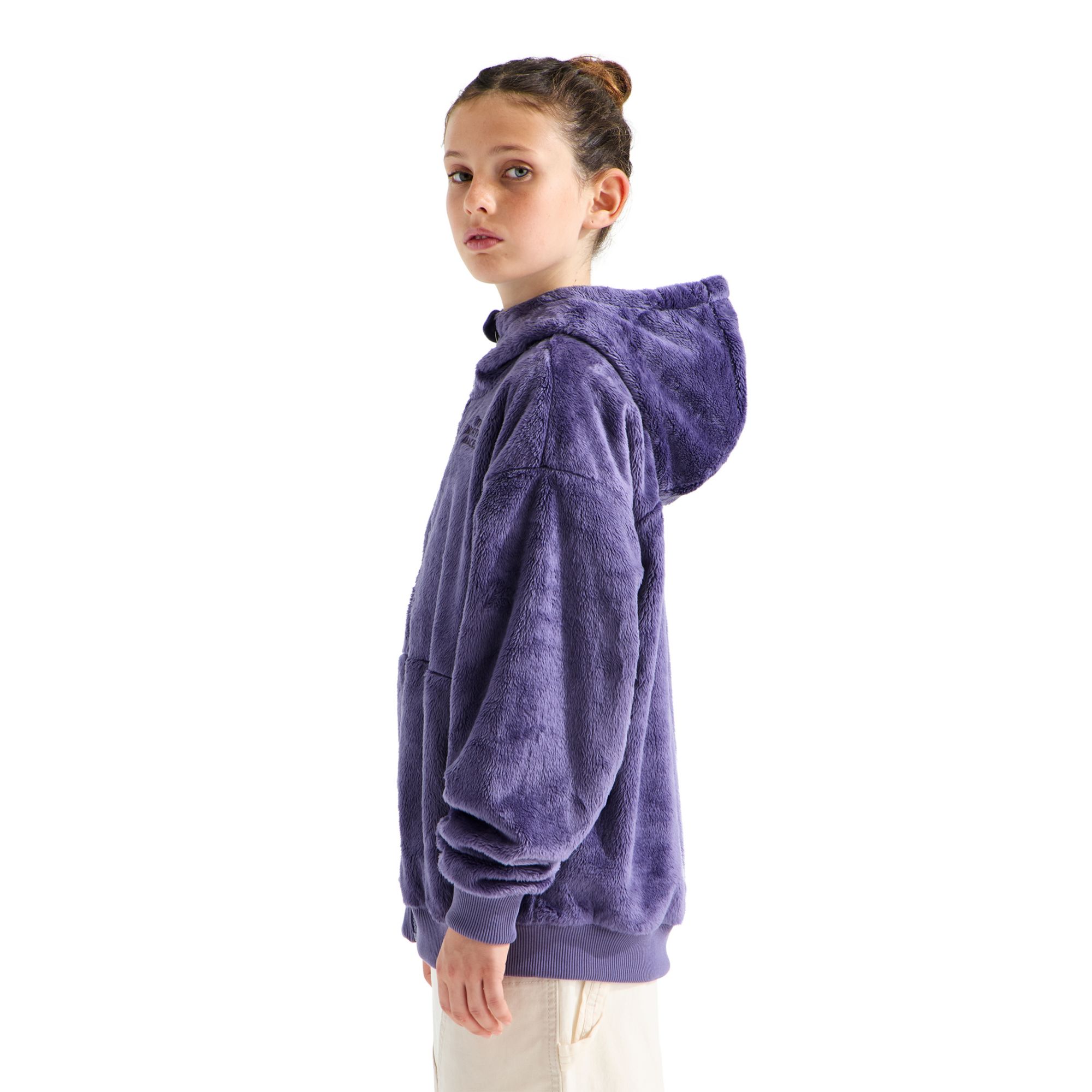 The North Face Girls' Osito Full-Zip Fleece Hoodie product image