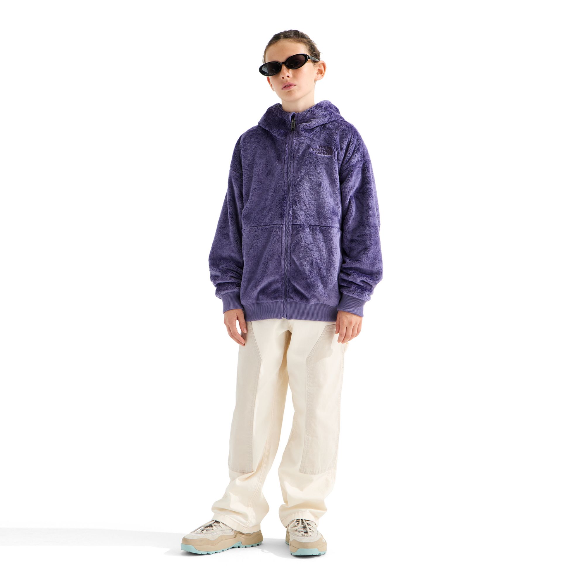 The North Face Girls' Osito Full-Zip Fleece Hoodie product image