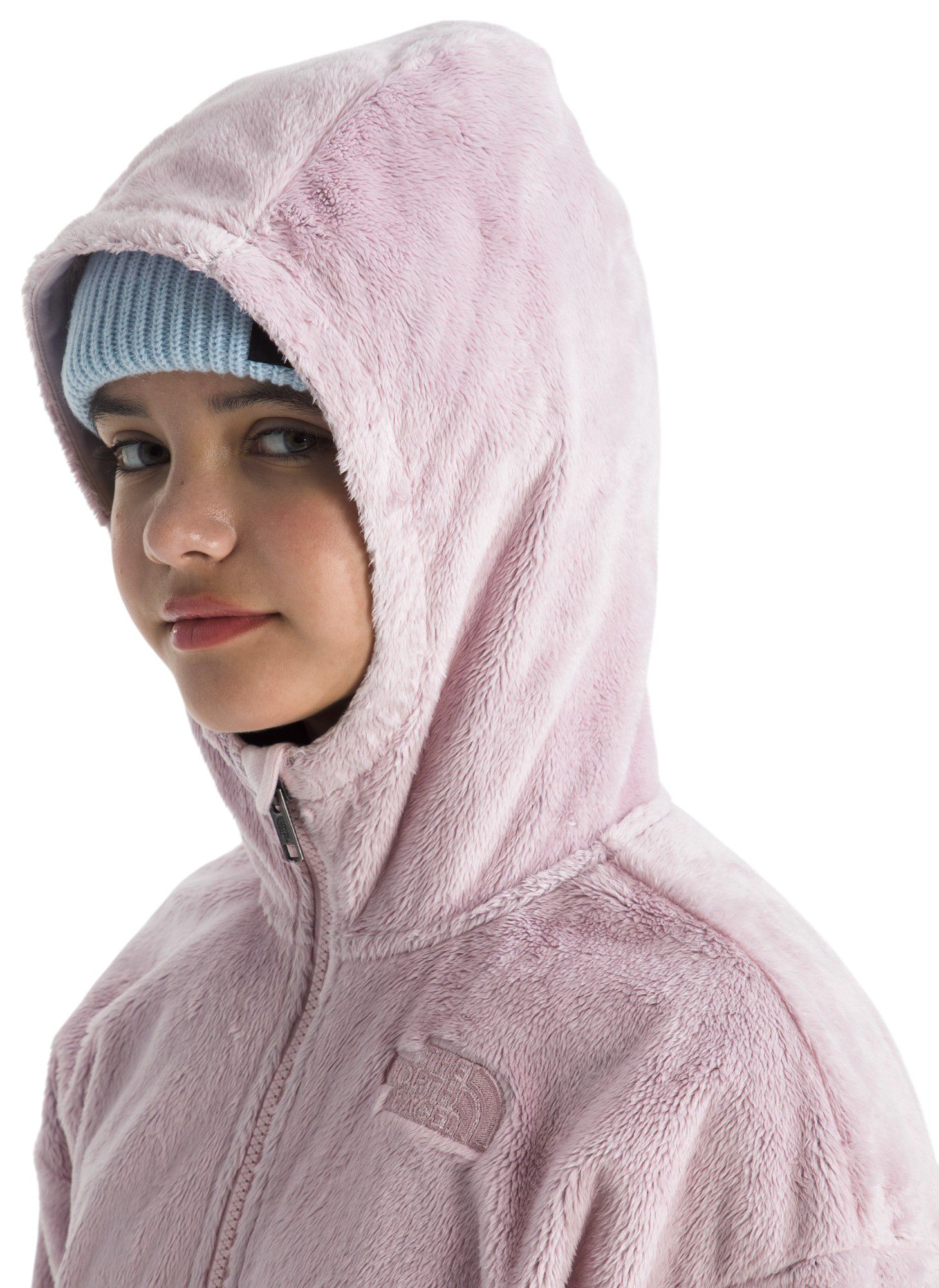 The North Face Girls' Osito Full-Zip Fleece Hoodie product image