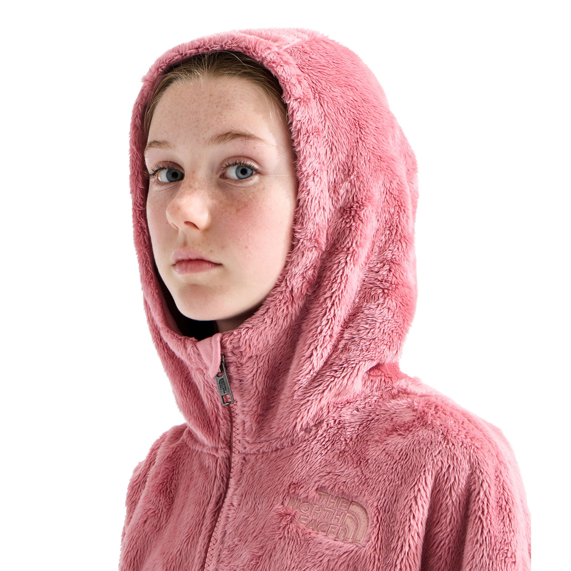 The North Face Girls' Osito Full-Zip Fleece Hoodie product image