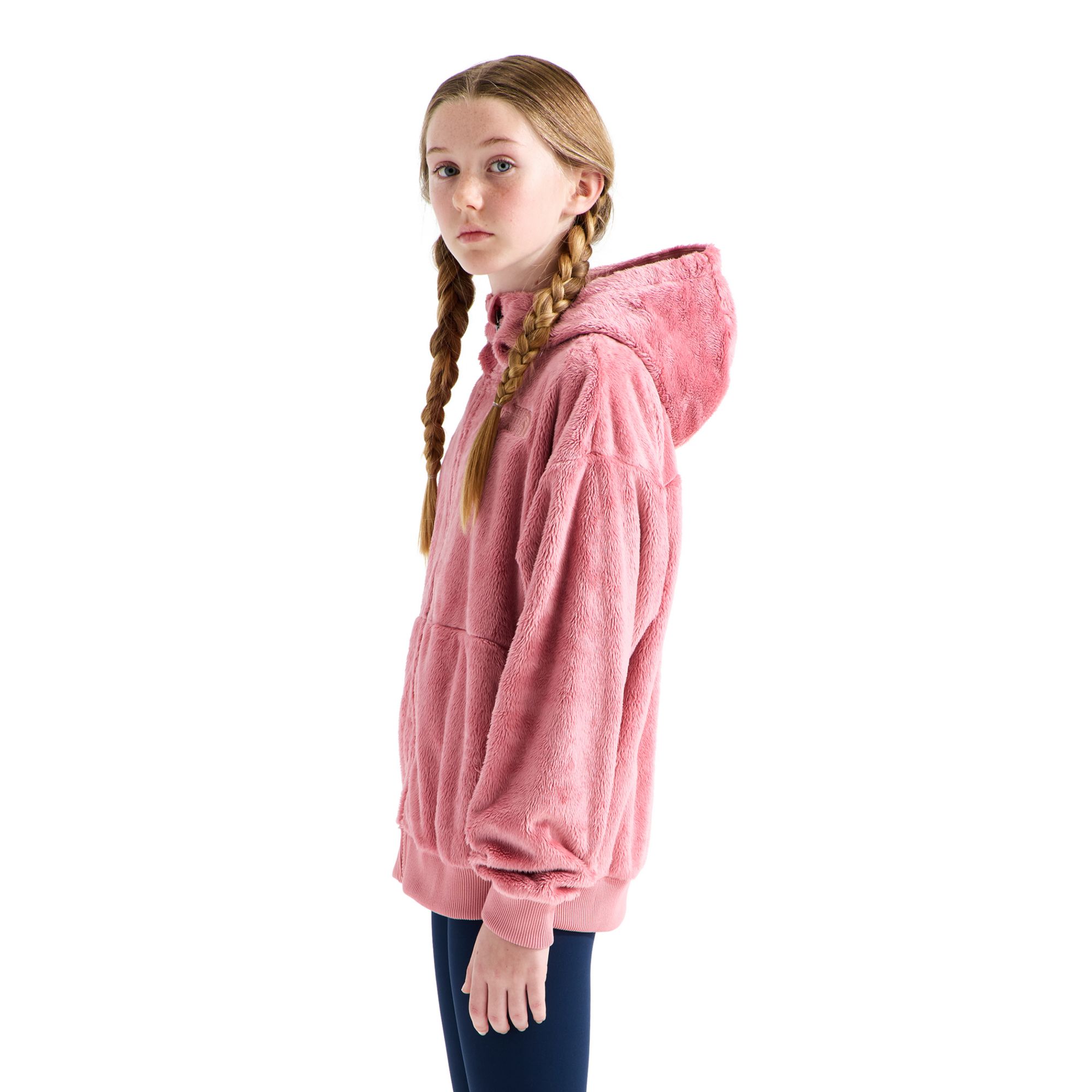 The North Face Girls' Osito Full-Zip Fleece Hoodie product image