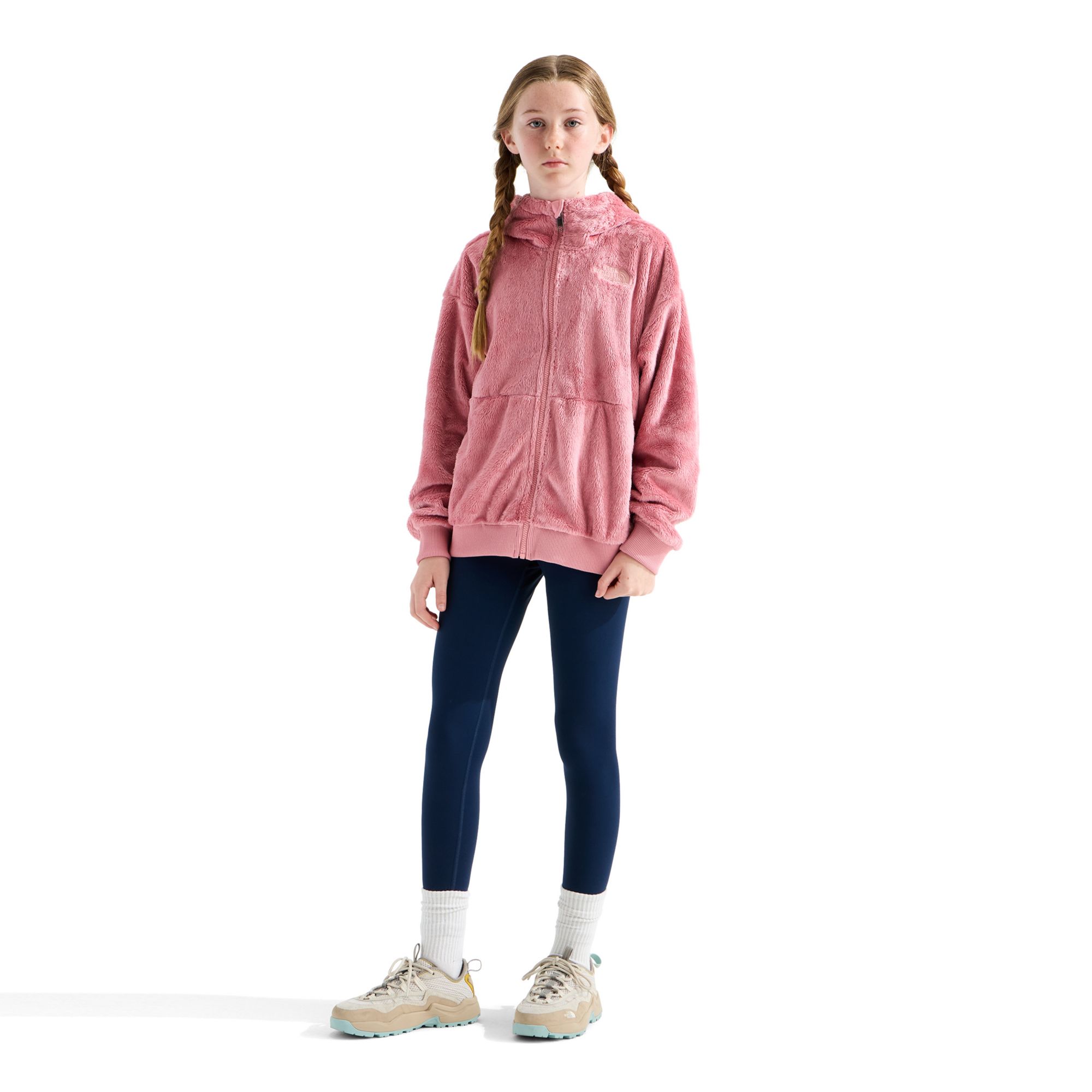 The North Face Girls' Osito Full-Zip Fleece Hoodie product image