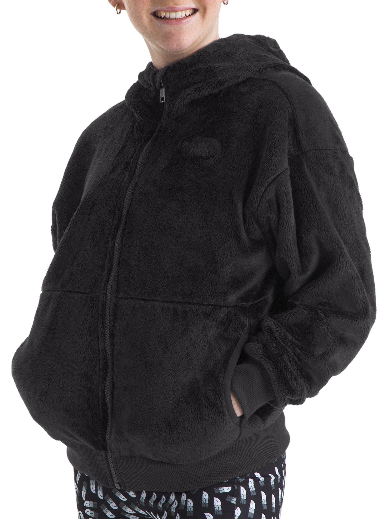 The North Face Girls' Osito Full-Zip Fleece Hoodie product image