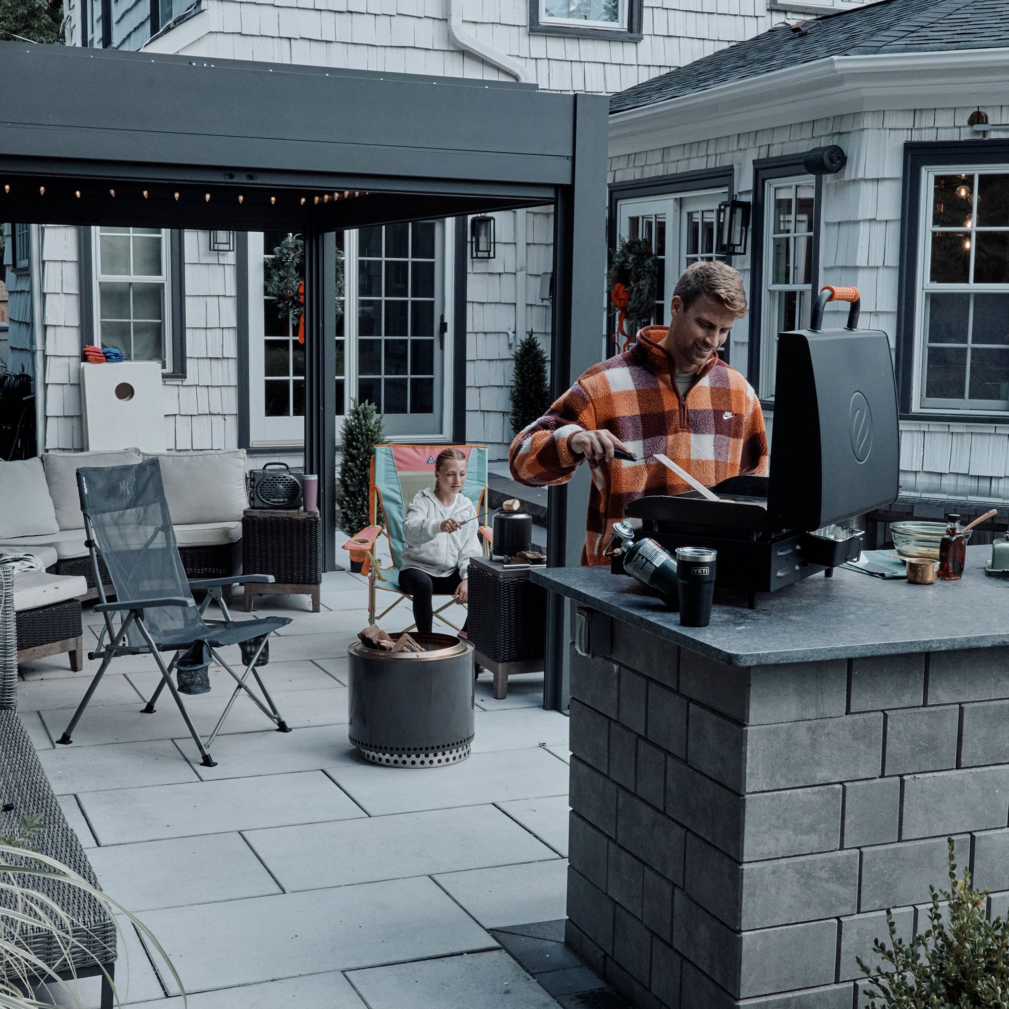 The North Face Girls' Osito Full-Zip Fleece Hoodie product image