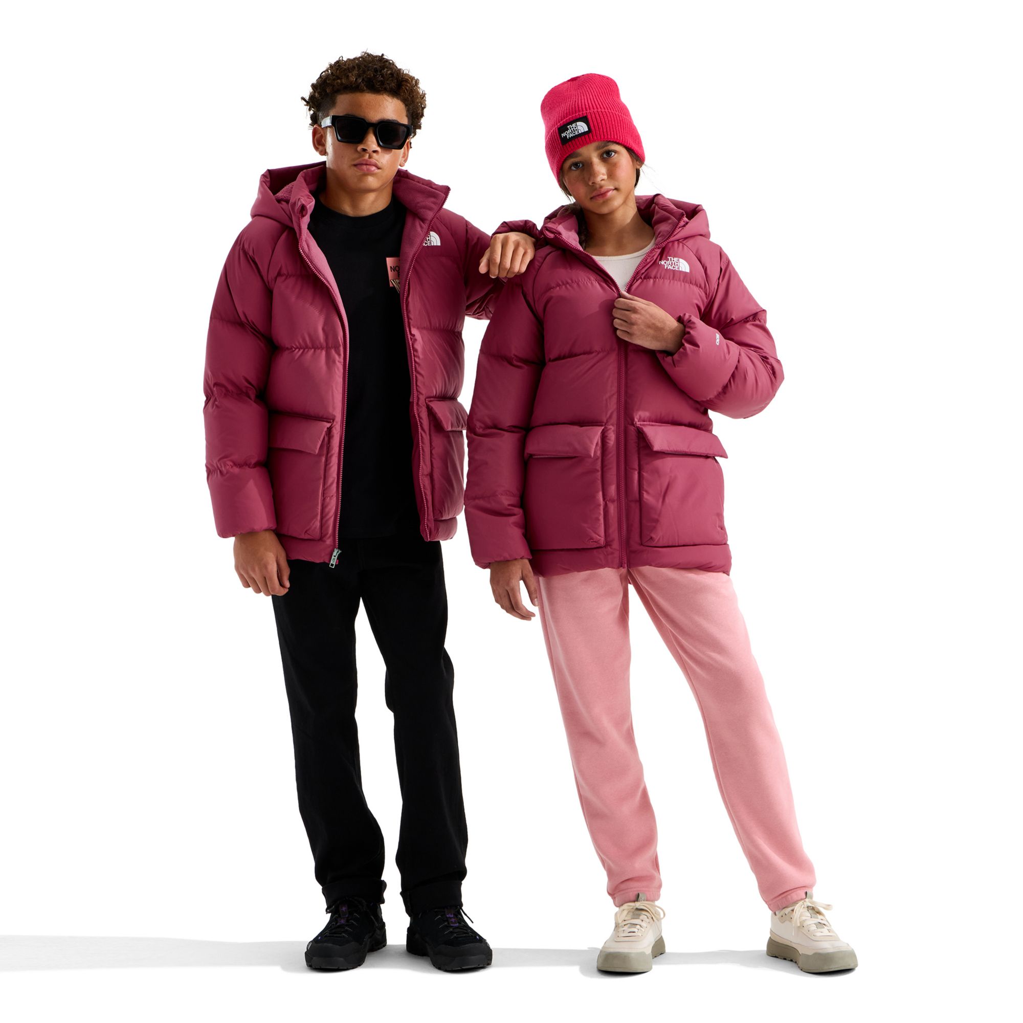 The North Face Kids' North Down Fleece-Lined Short Parka product image