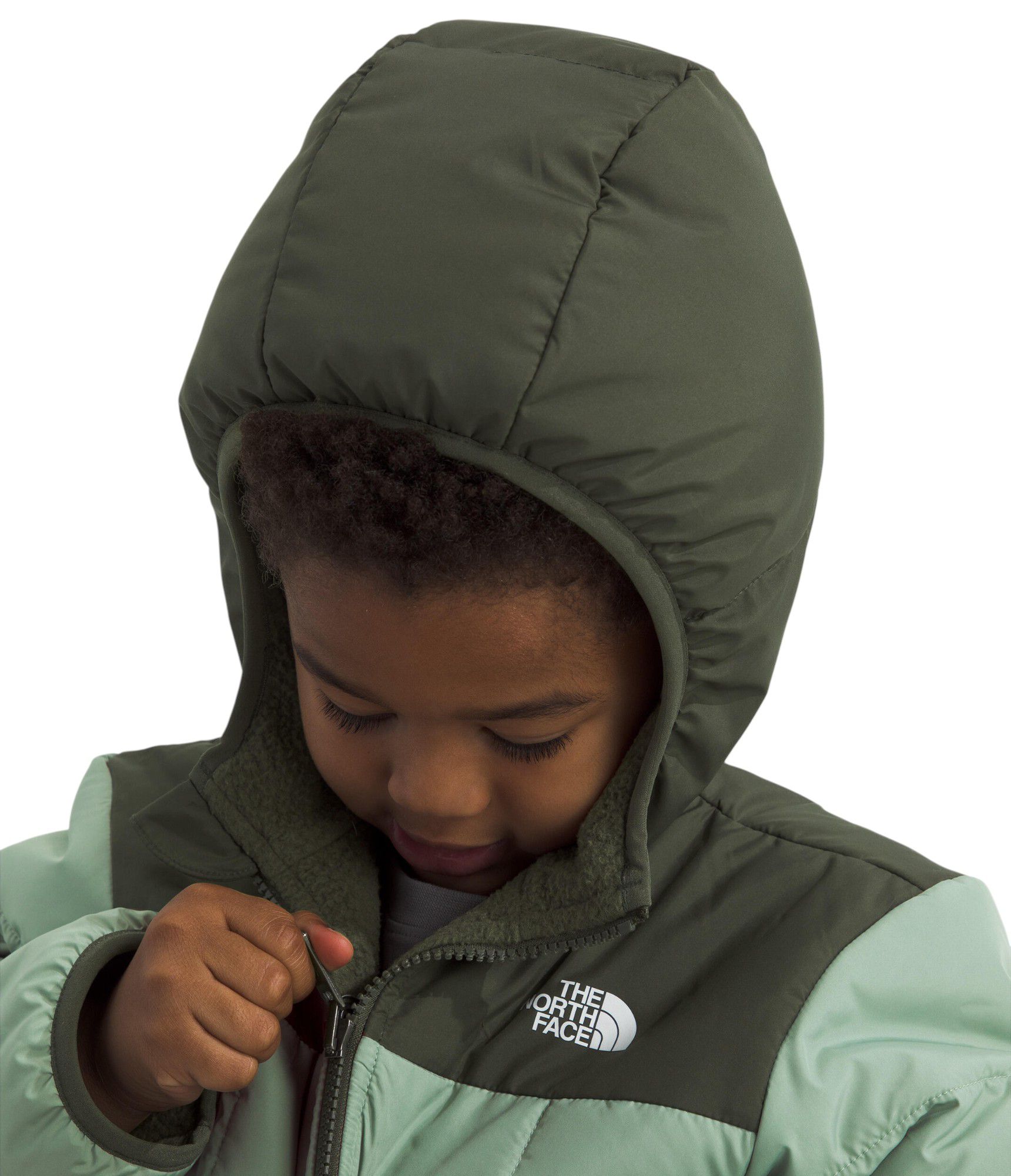 The North Face Toddler Boys' Reversible Shasta Hooded Full-Zip Jacket product image