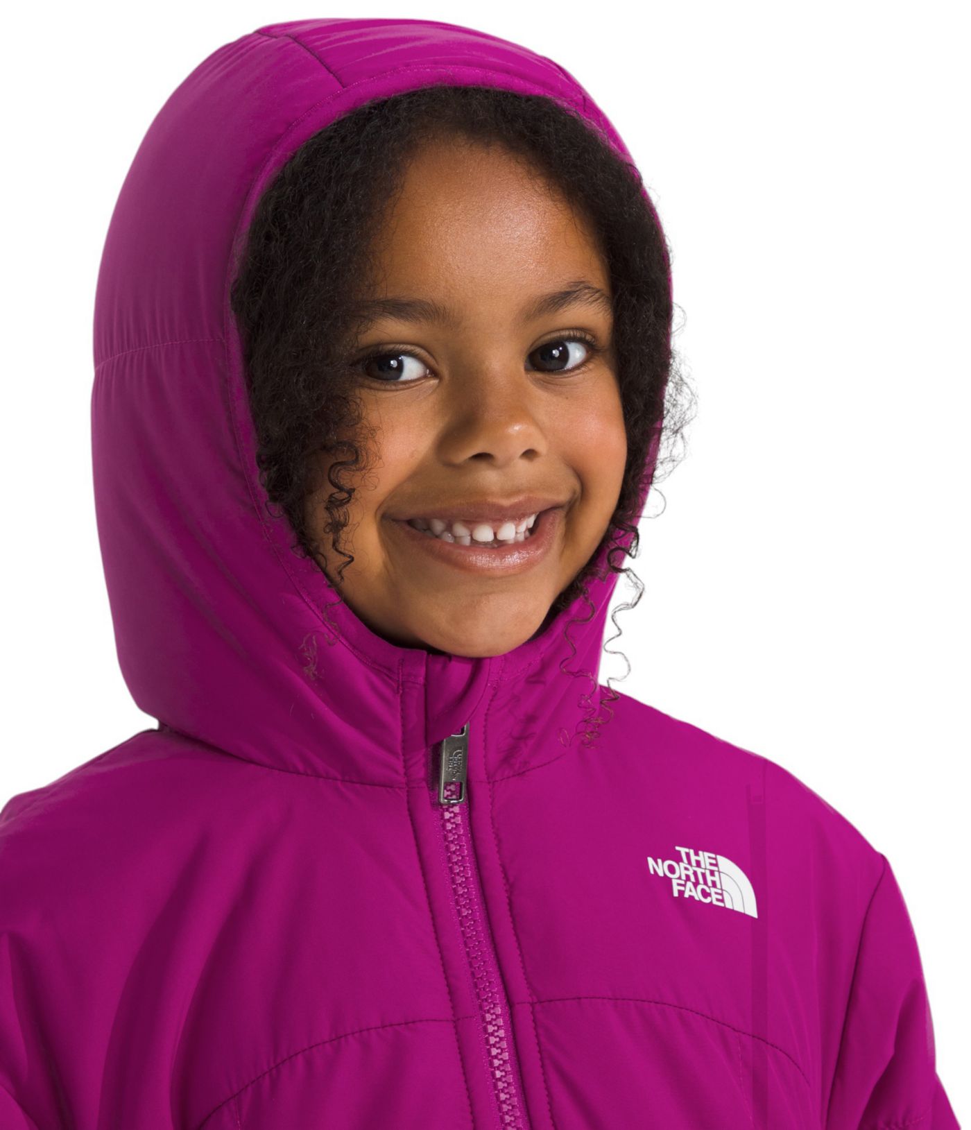 The North Face Little Girls Reversible Shasta Full Zip Hooded Jacket Publiclands