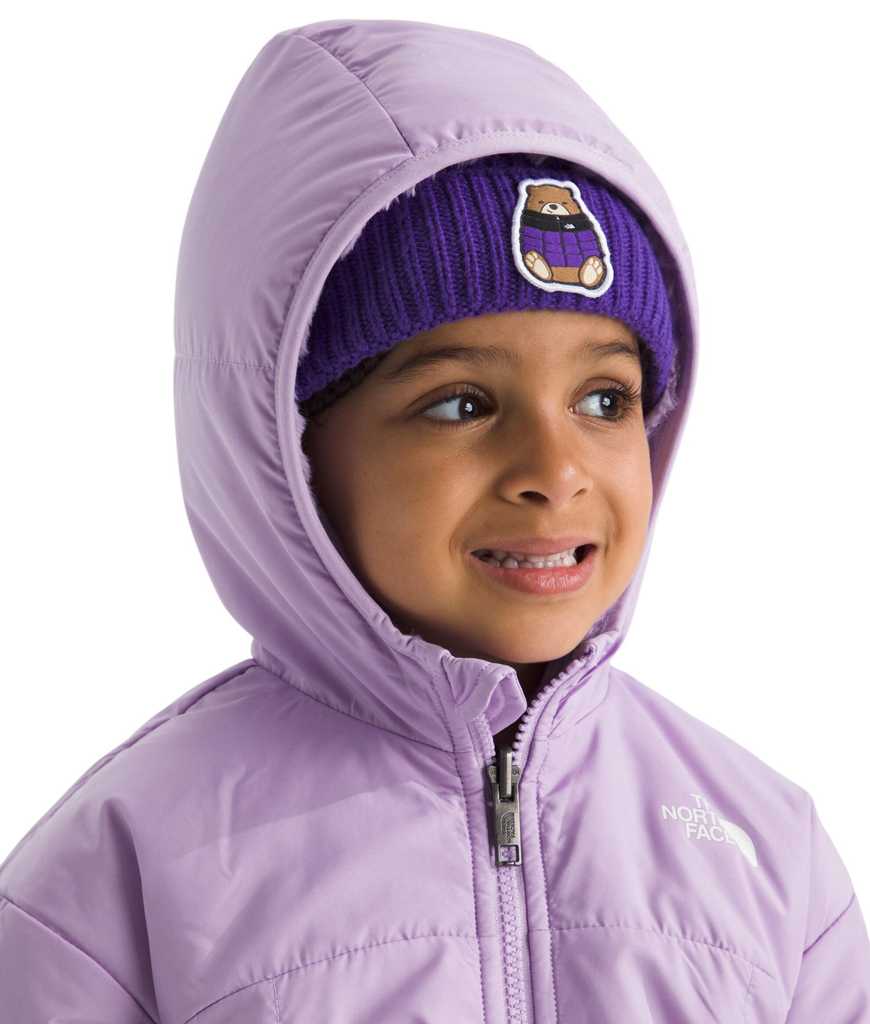 The North Face Little Girls' Reversible Shasta Full-Zip Hooded Jacket product image
