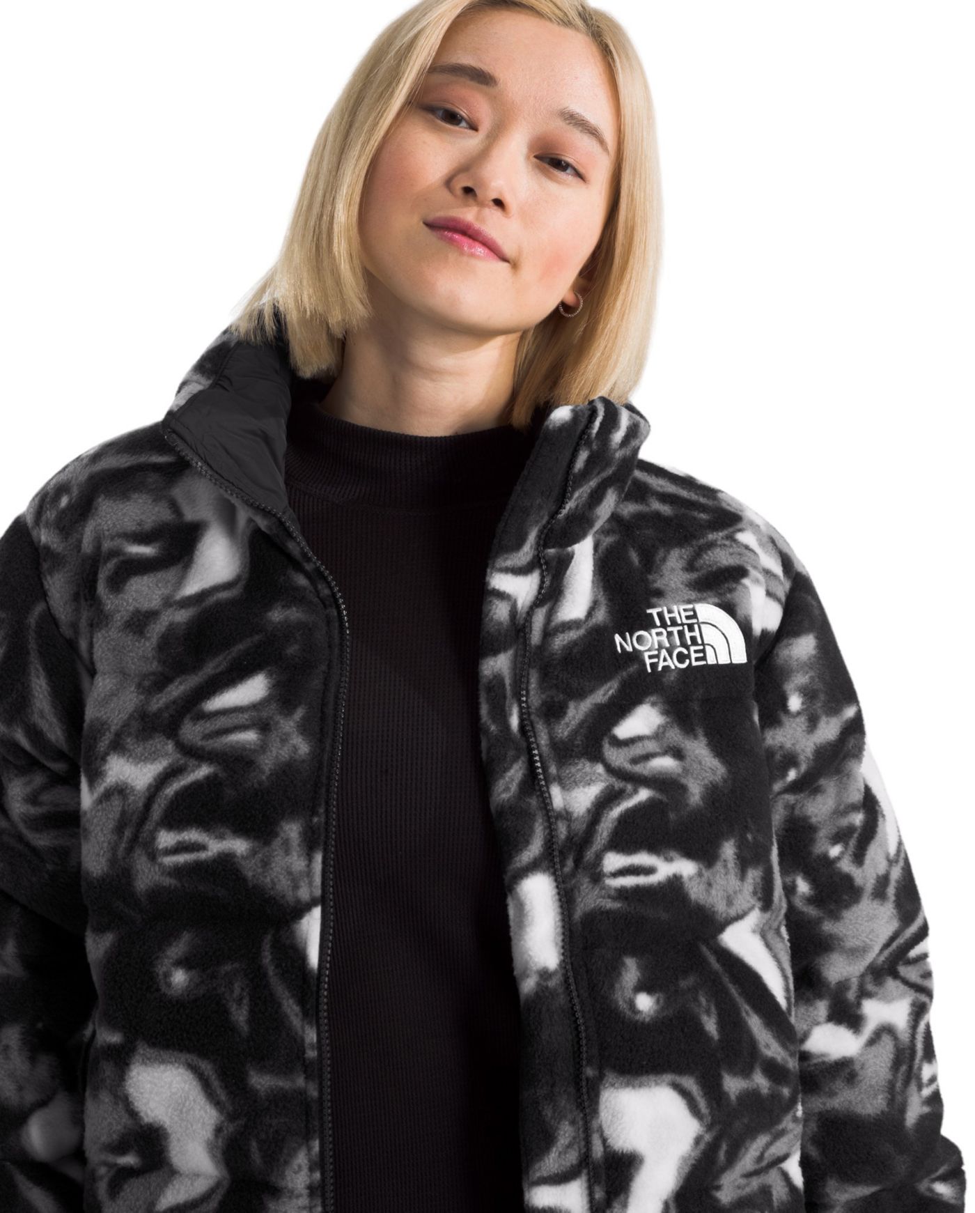 North face camo nuptse jacket hotsell