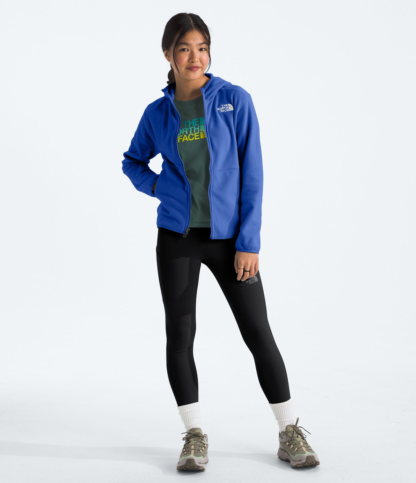 The North Face Kids' Glacier Full-Zip Fleece Hoodie product image