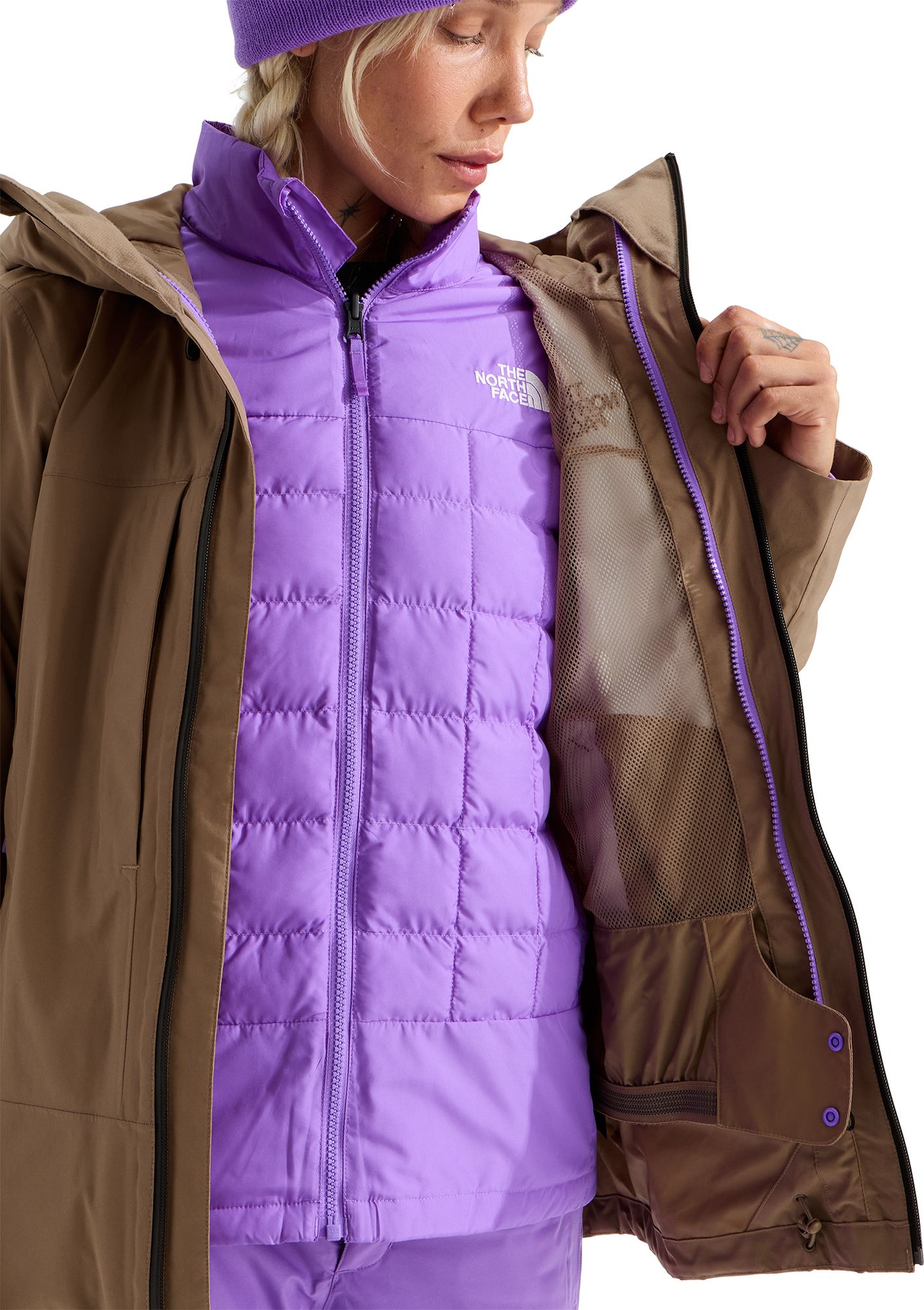 The North Face Women's THERMOBALL Snow Triclimate Jacket product image