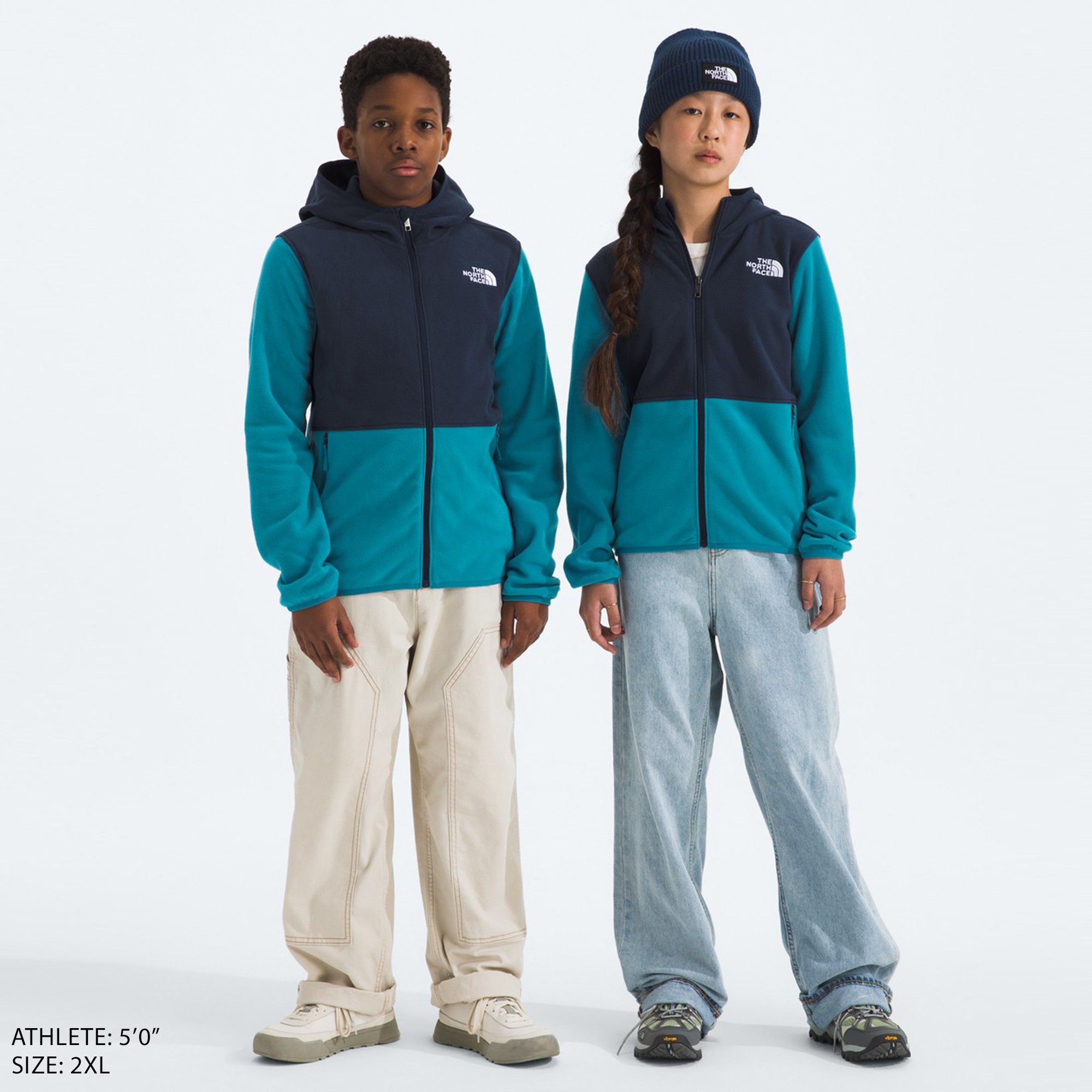 The North Face Kids' Glacier Full-Zip Fleece Hoodie product image