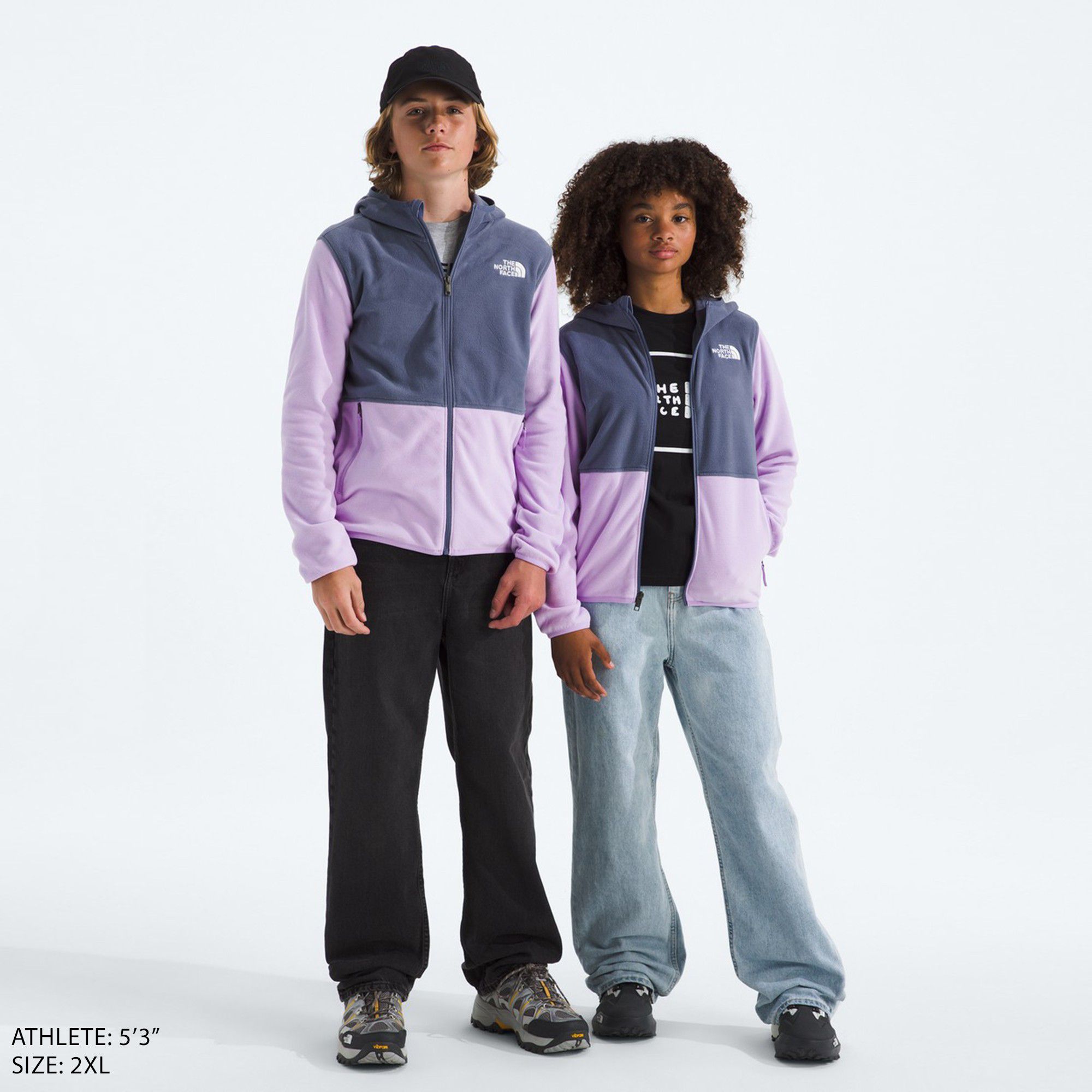 The North Face Kids' Glacier Full-Zip Fleece Hoodie product image