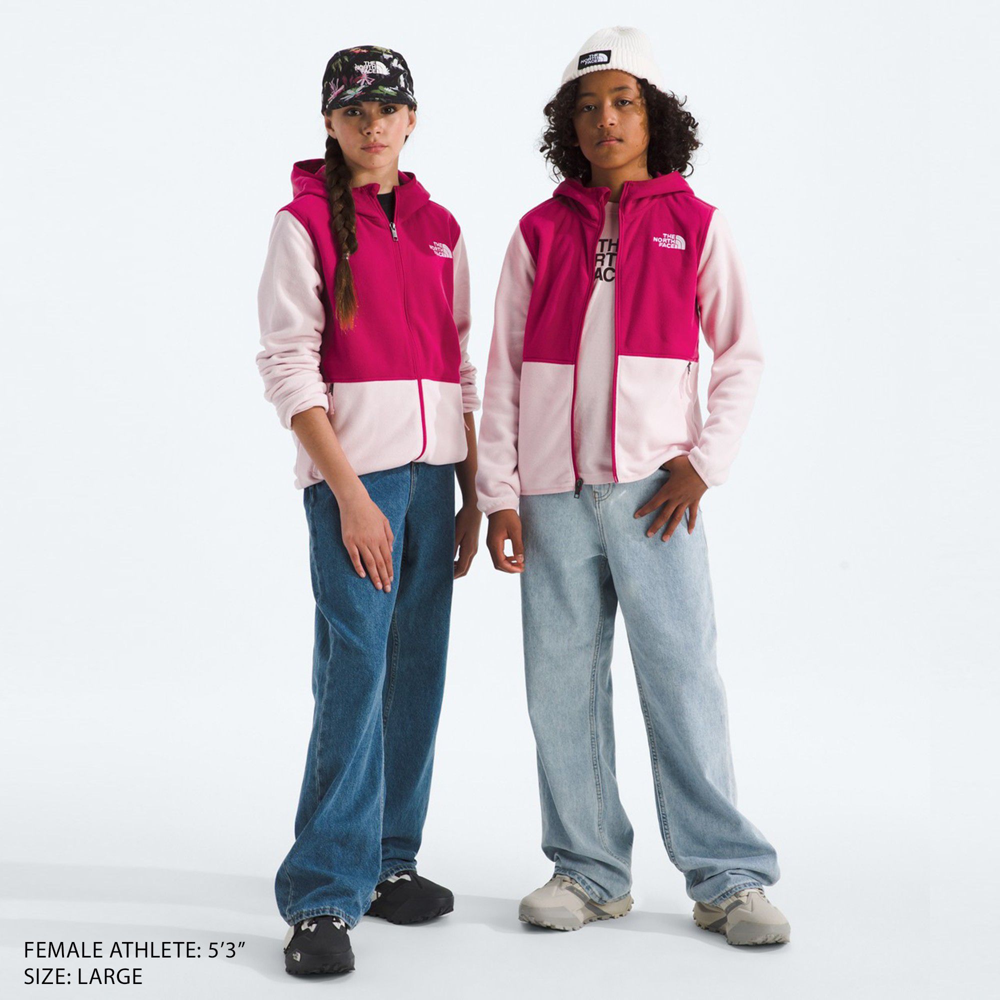 The North Face Kids' Glacier Full-Zip Fleece Hoodie product image