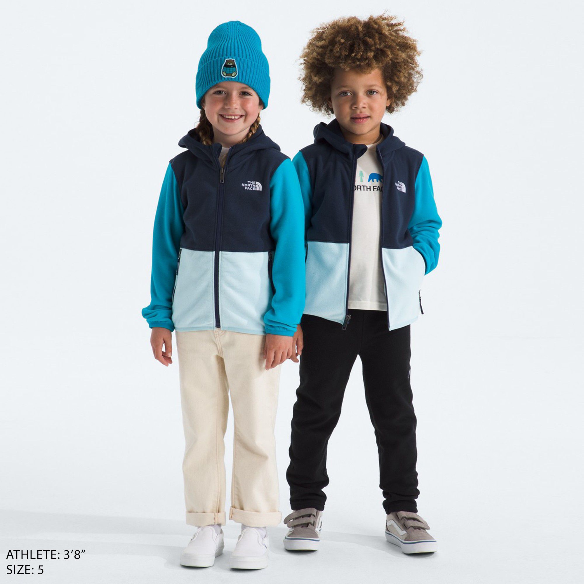 The North Face Little Kids' Glacier Full-Zip Fleece Hoodie product image