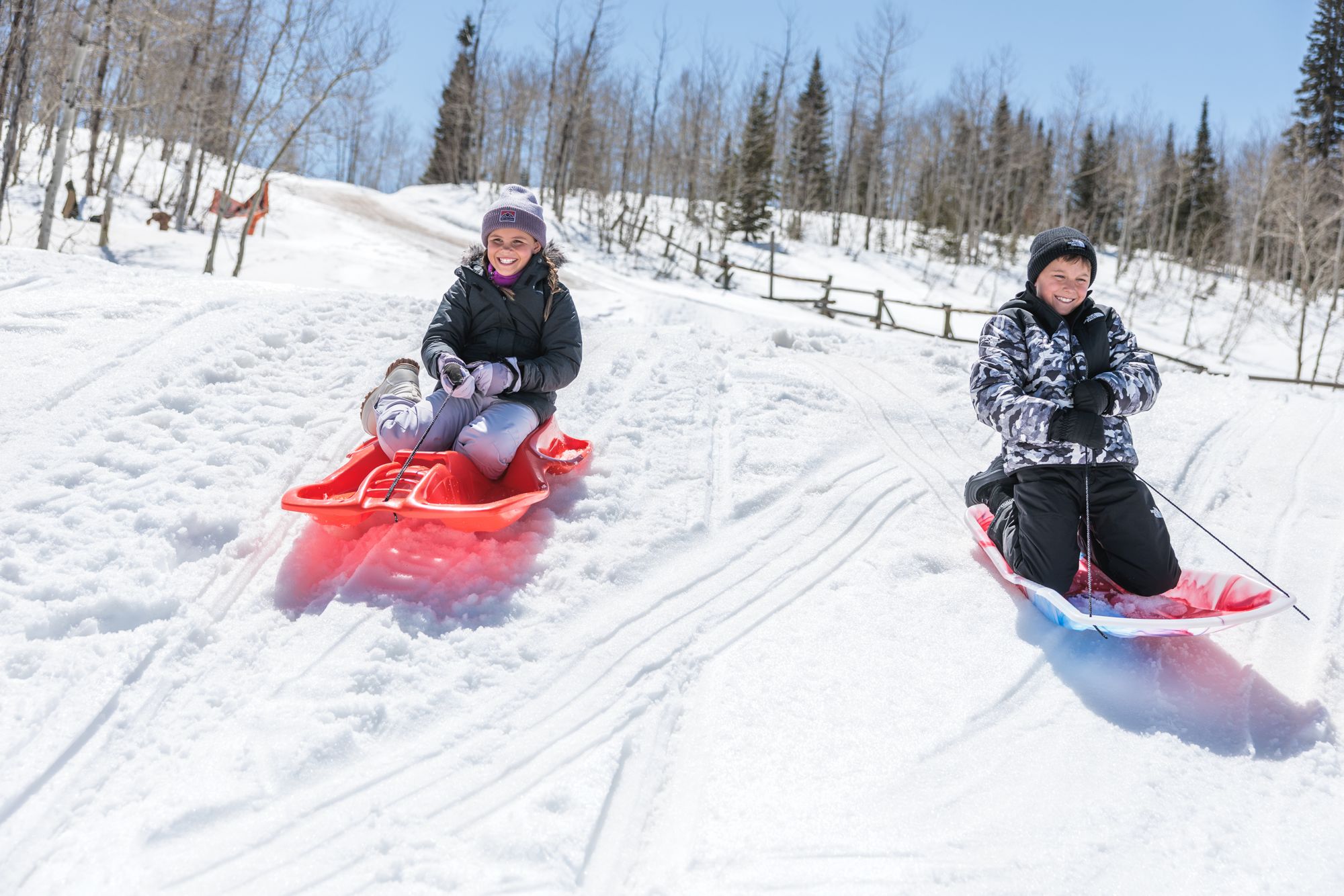 The North Face Boys' Reversible Shasta Hooded Full-Zip Jacket product image
