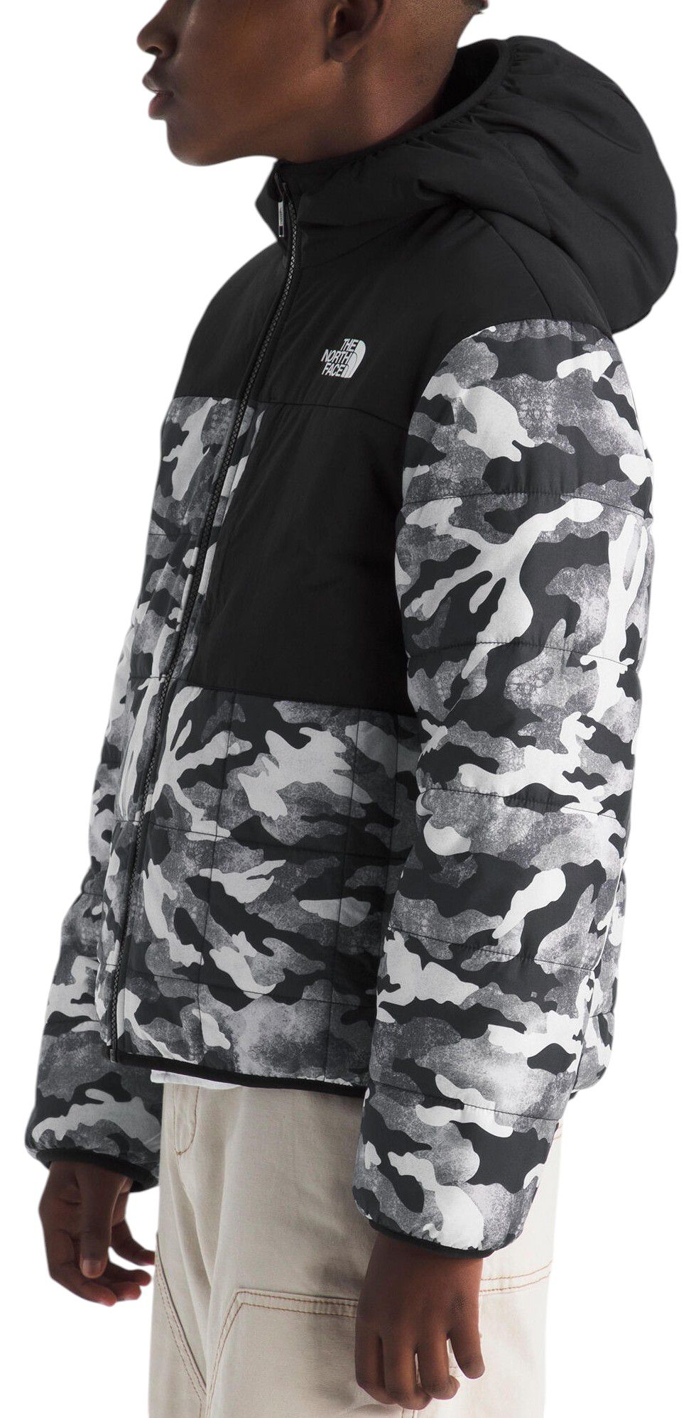 The North Face Boys' Reversible Shasta Hooded Full-Zip Jacket product image