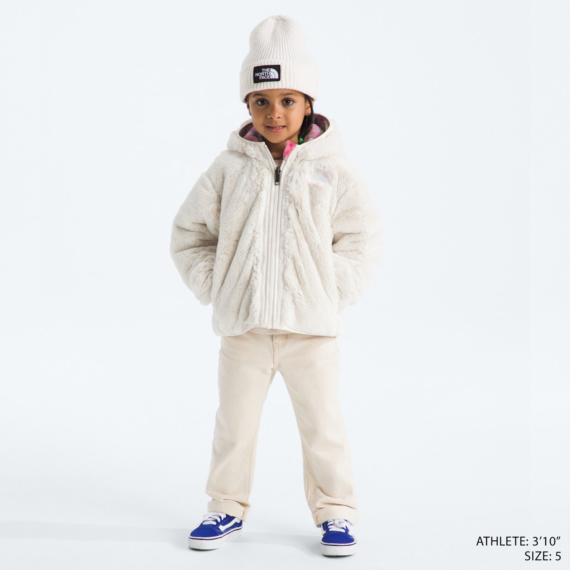 The North Face Little Girls' Reversible Shasta Full-Zip Hooded Jacket product image