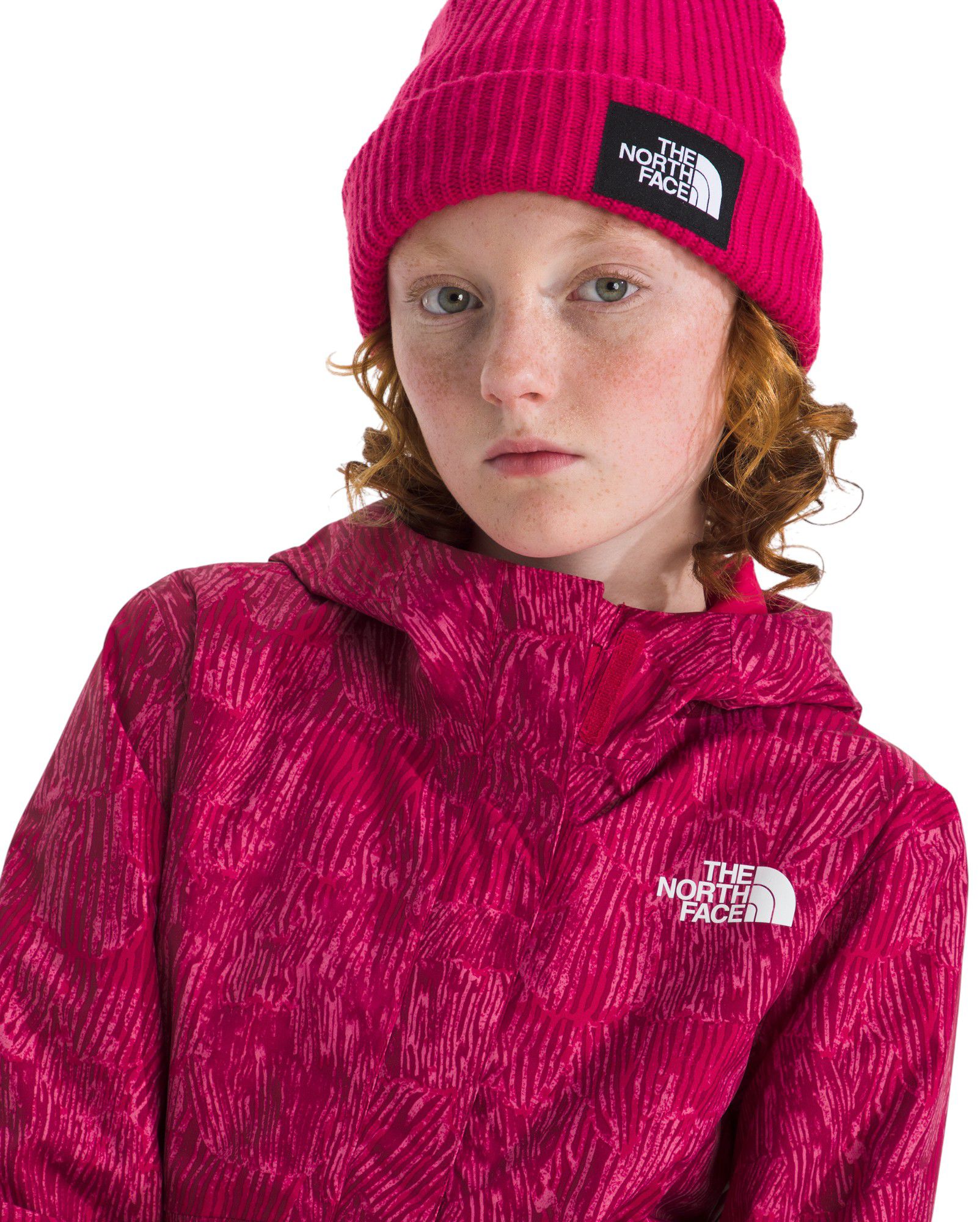 The North Face Girls' Antora Printed Rain Jacket product image