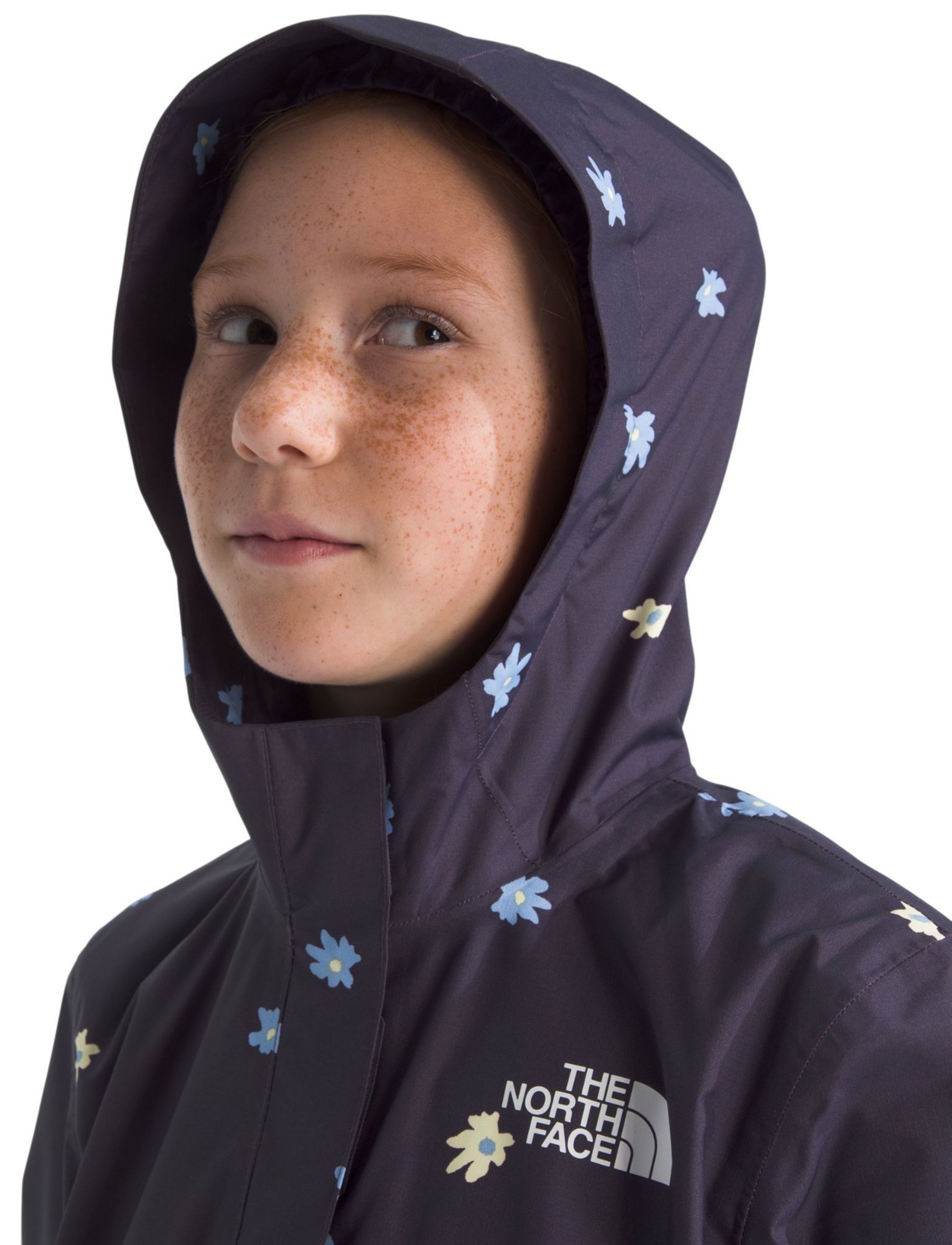 The North Face Girls' Antora Printed Rain Jacket product image