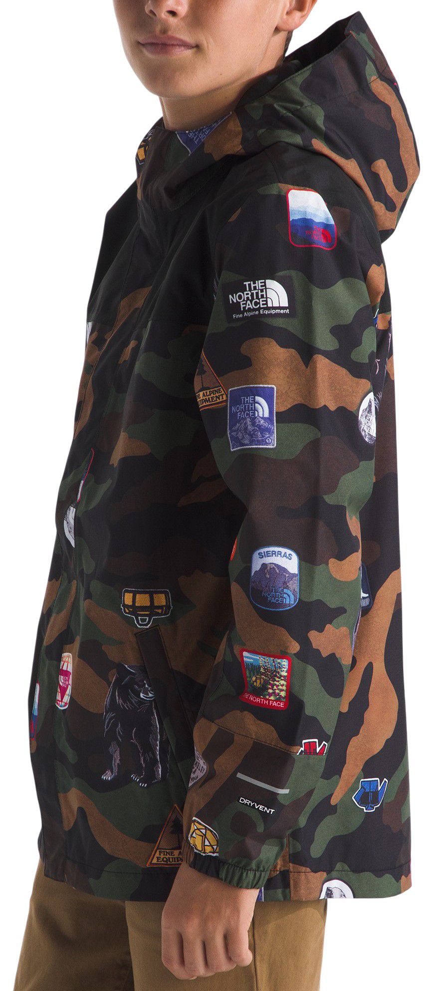 The North Face Boys' Antora Printed Rain Jacket product image