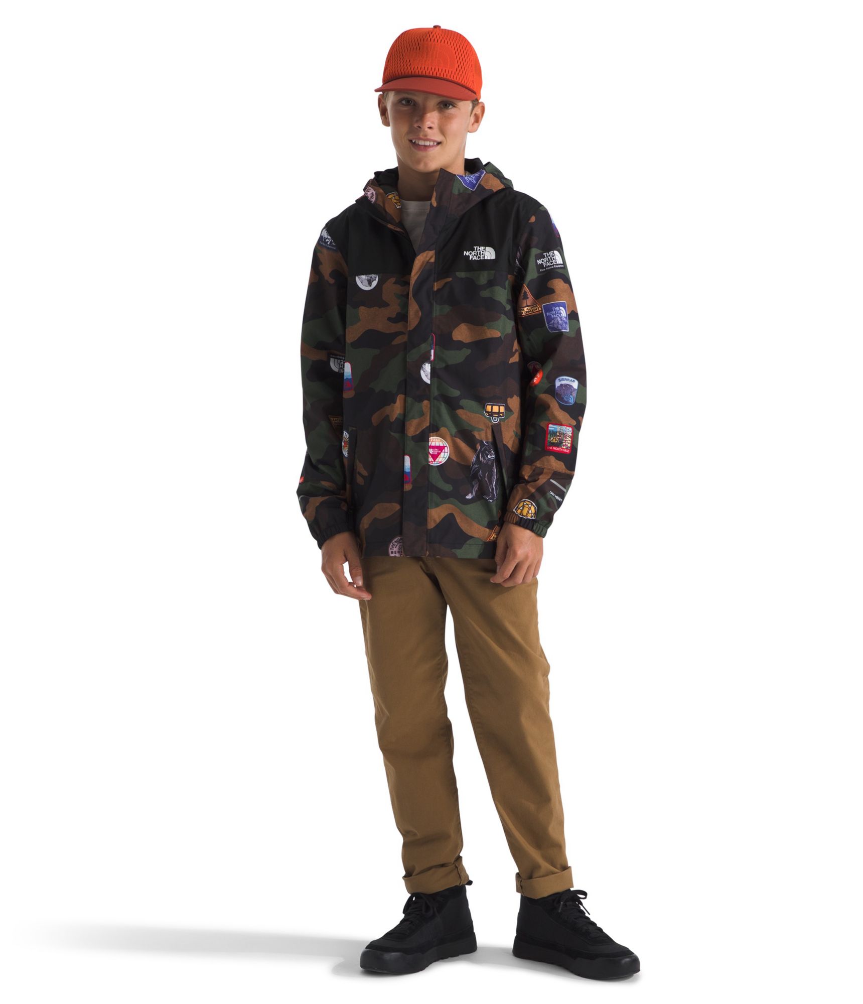The North Face Boys' Antora Printed Rain Jacket product image