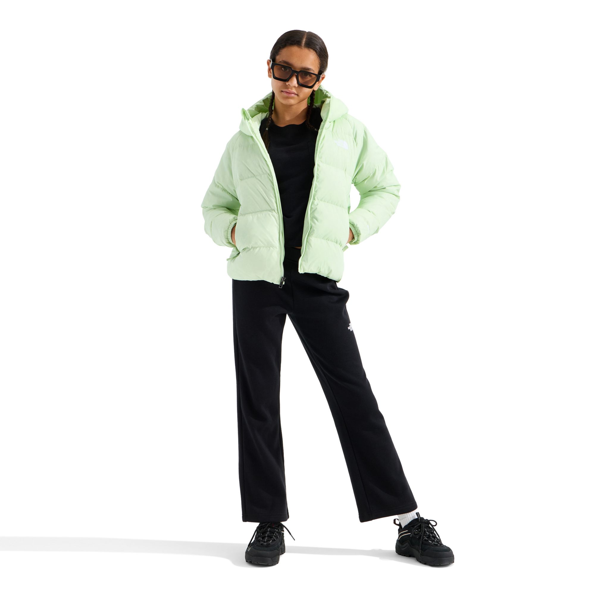 The North Face Girls' Hydrenalite Down Hooded Jacket product image