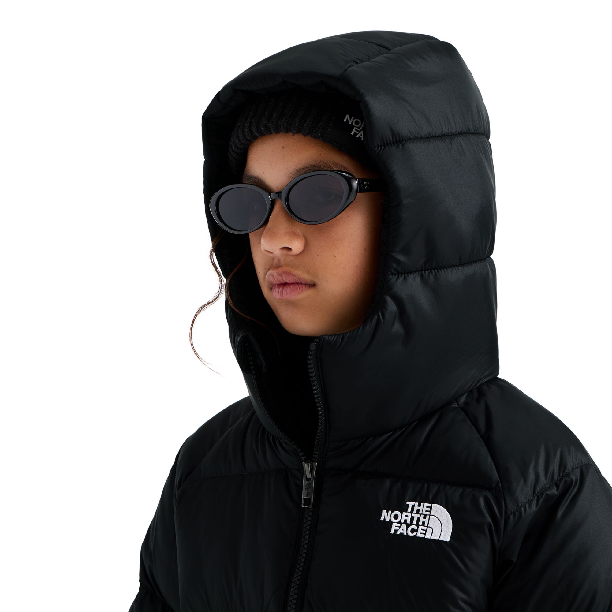 The North Face Girls' Hydrenalite Down Hooded Jacket product image