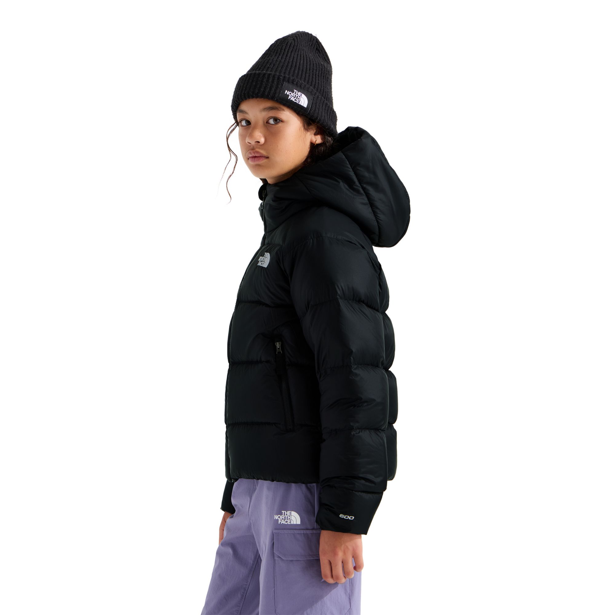 The North Face Girls' Hydrenalite Down Hooded Jacket product image