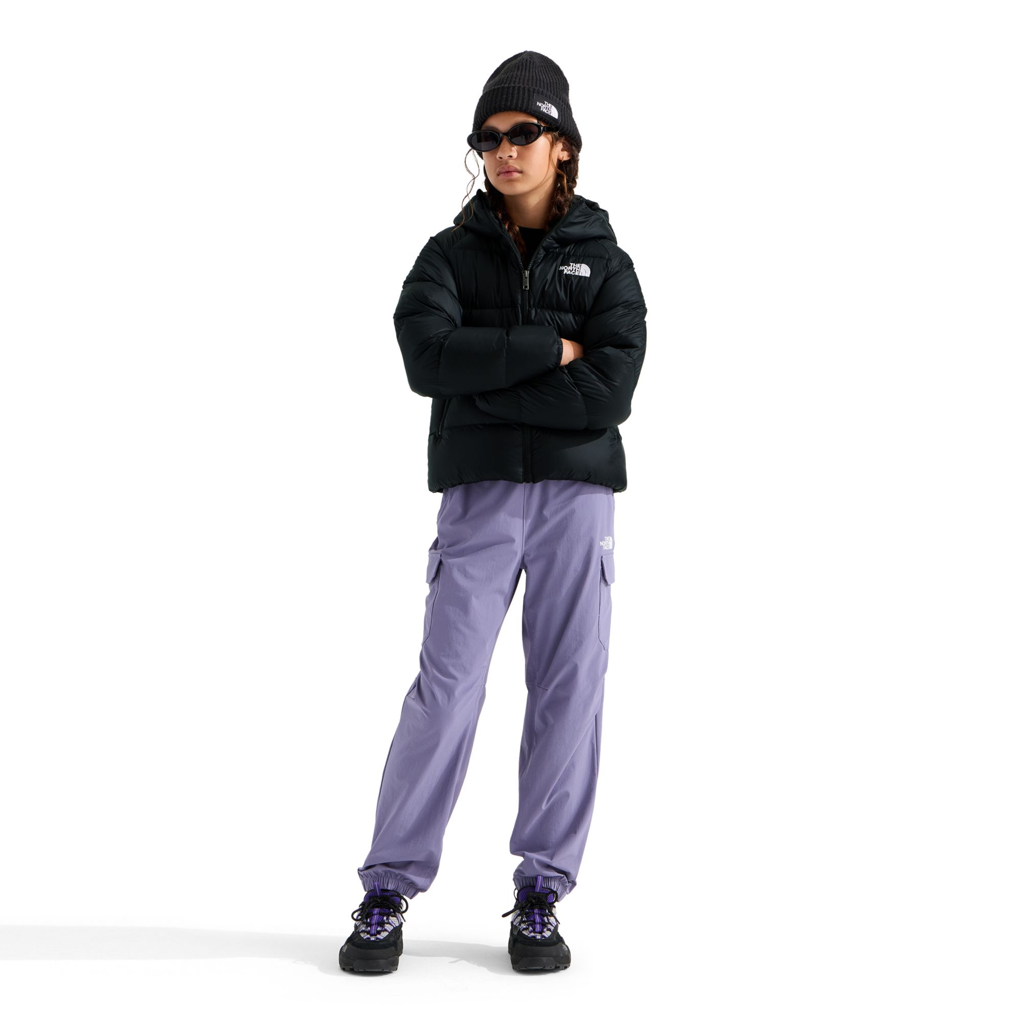 The North Face Girls' Hydrenalite Down Hooded Jacket product image