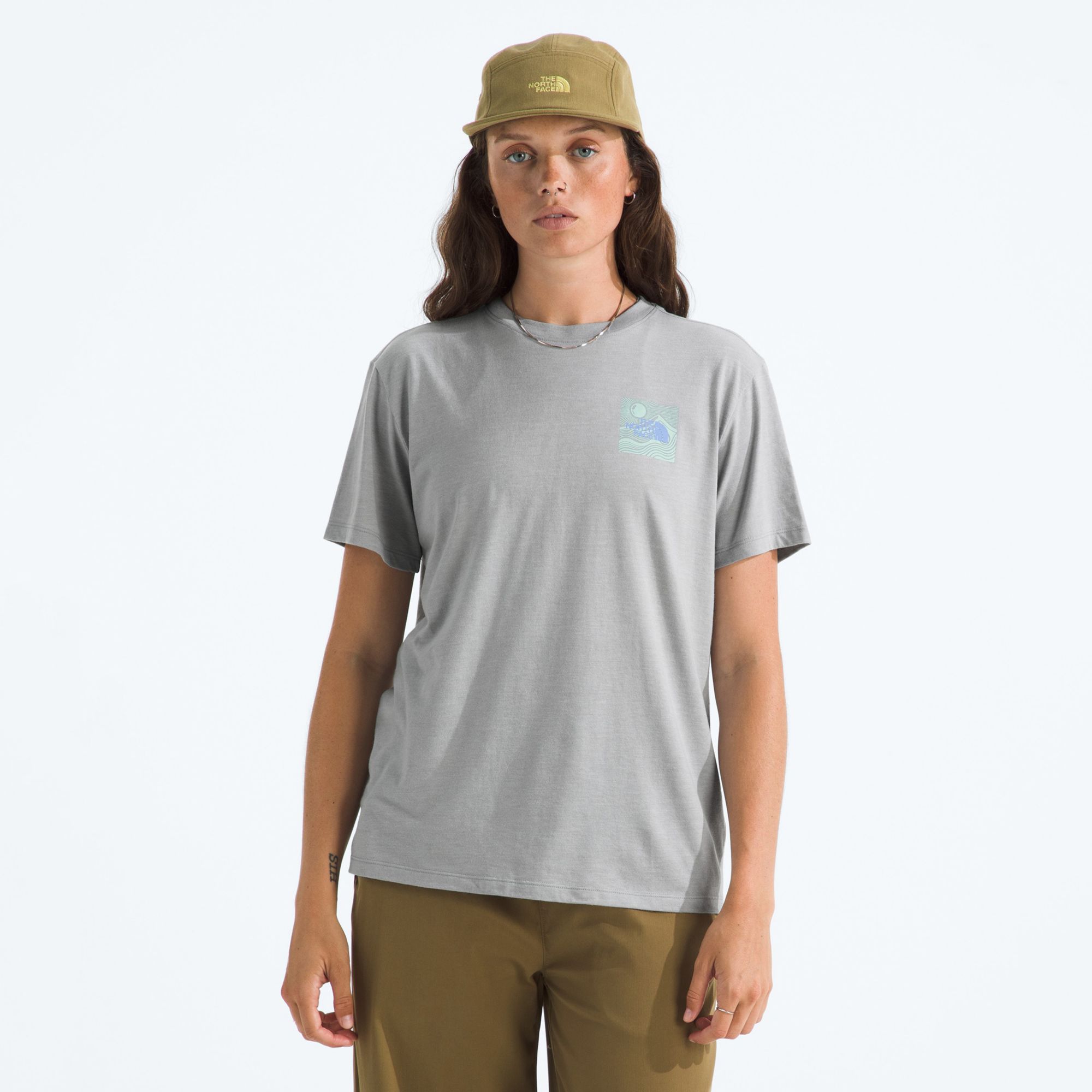 The North Face Women's Tri-Blend Mountain Short Sleeve Shirt product image