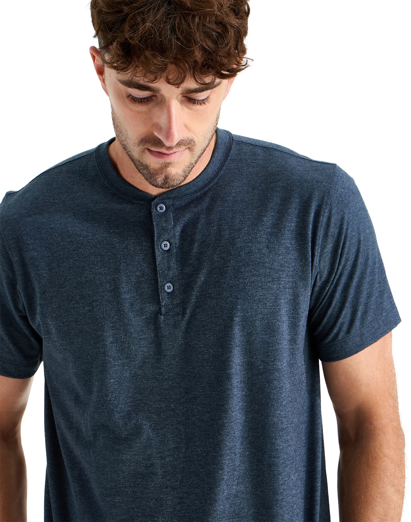 The North Face Men's Tri-Blend Short Sleeve Henley product image
