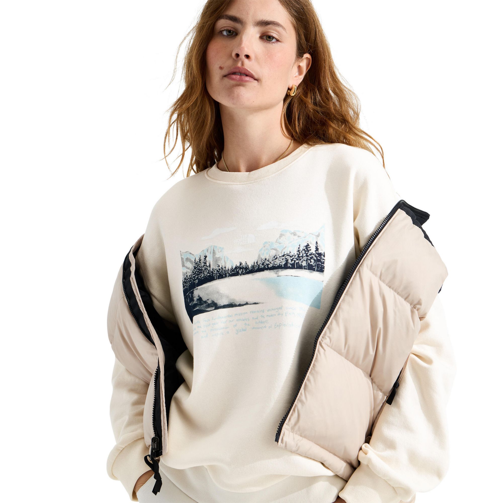 The North Face Women's Evolution Mountain Oasis Crew Sweatshirt product image